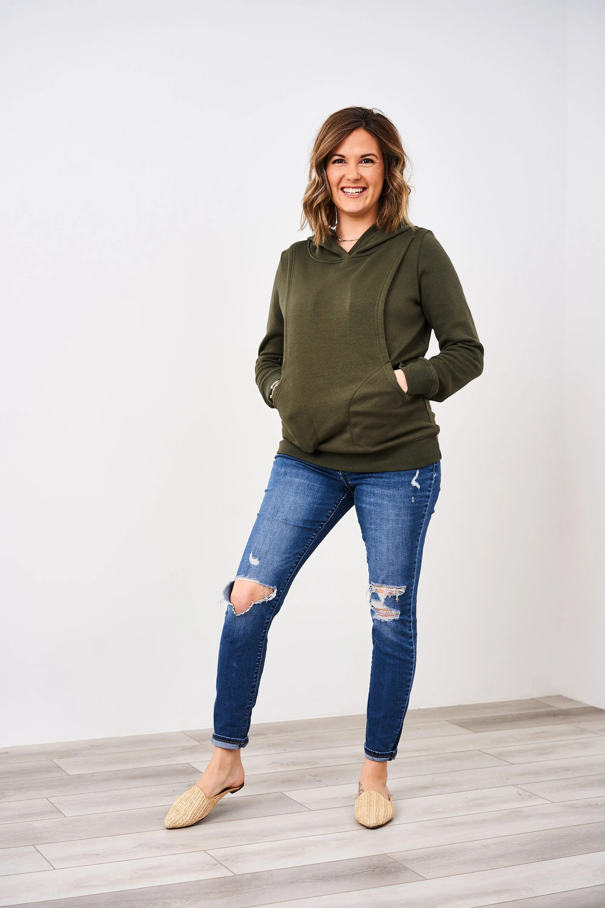 The Latched Mama Heavy Nursing Hoodie - Final Sale