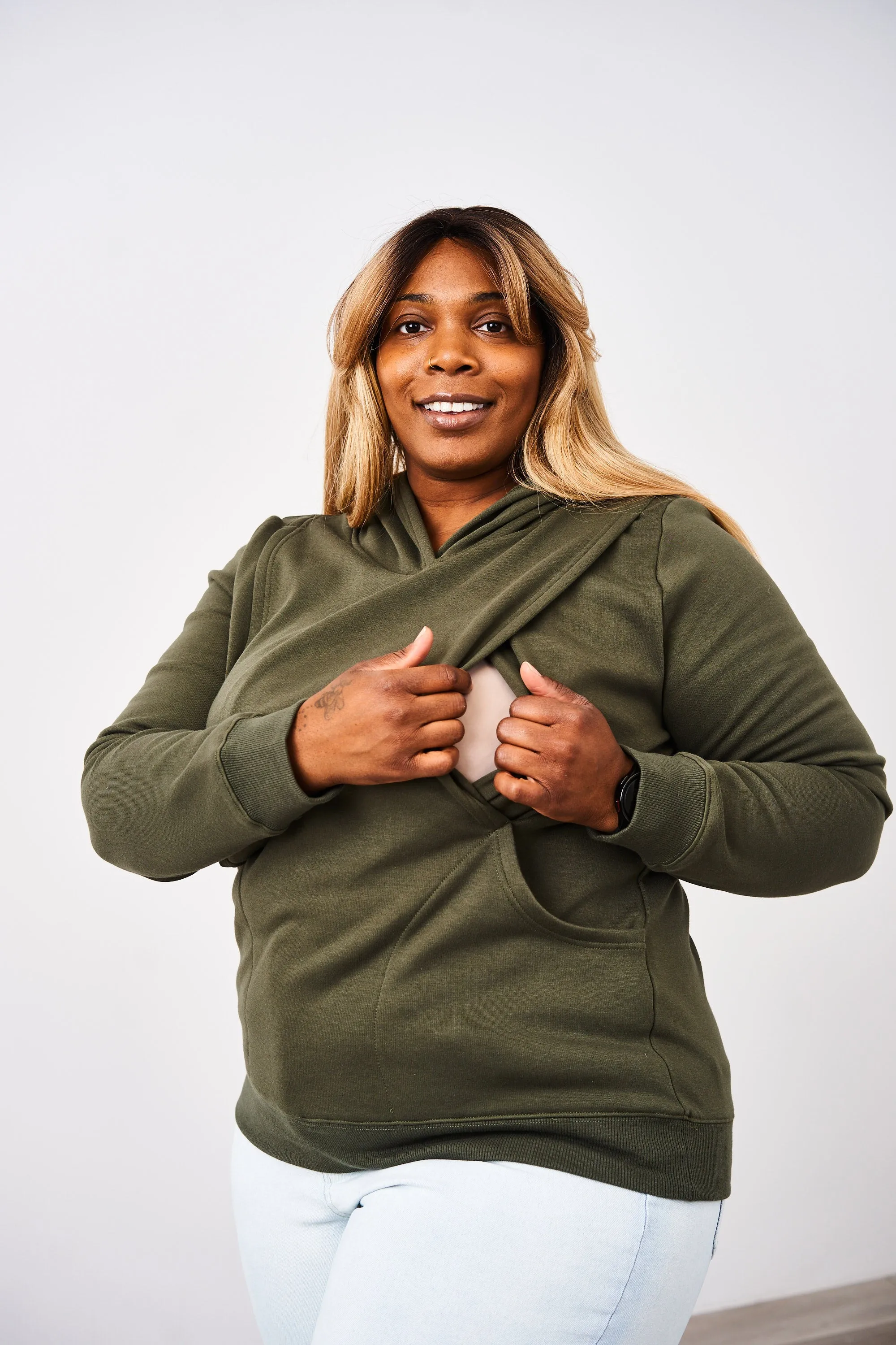 The Latched Mama Heavy Nursing Hoodie - Final Sale