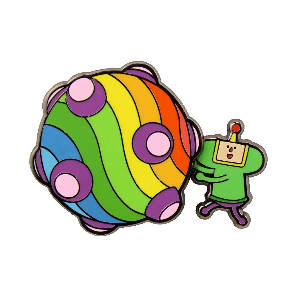 The Prince & Katamari Spinning Pin