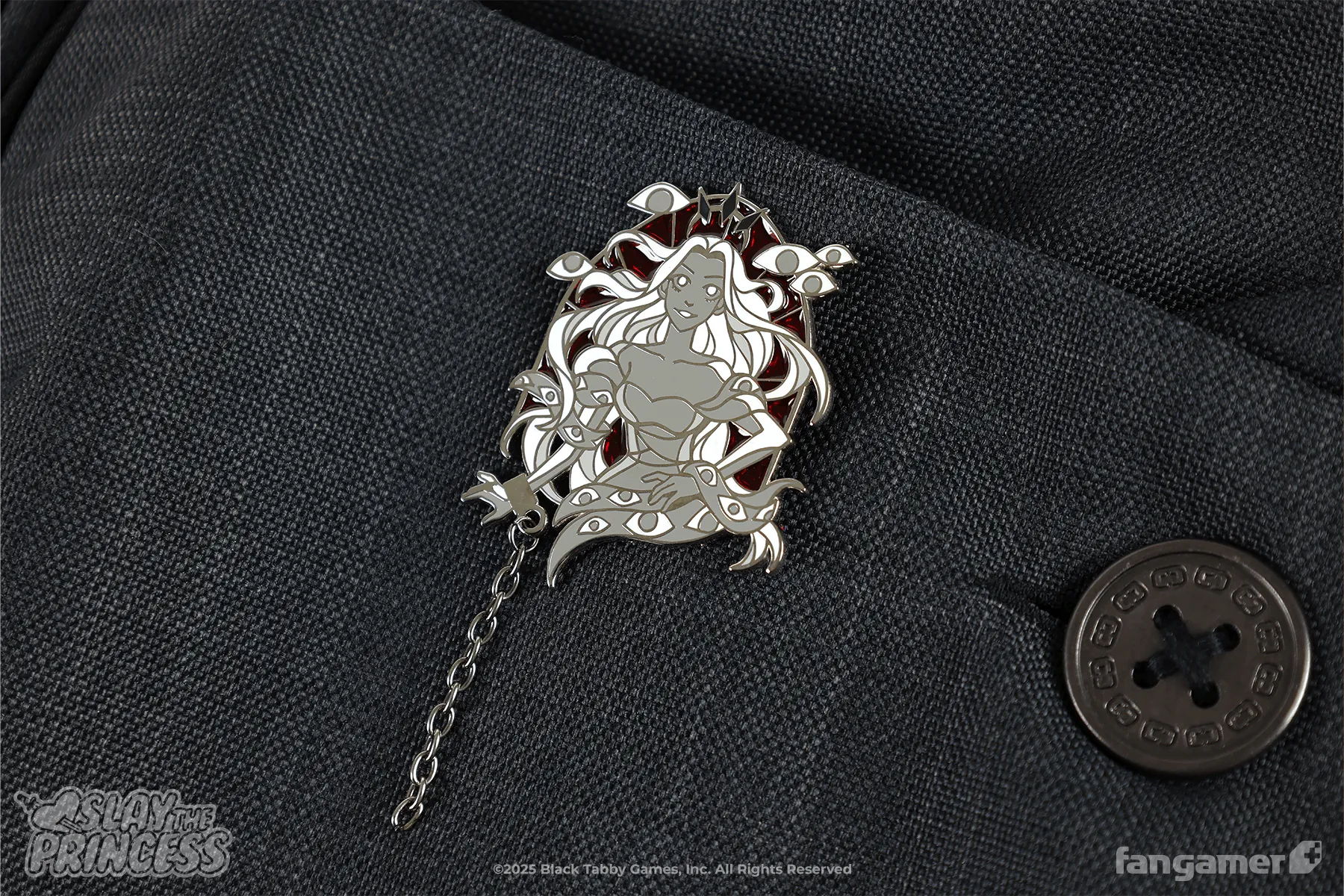 The Tower Stained Glass Pin