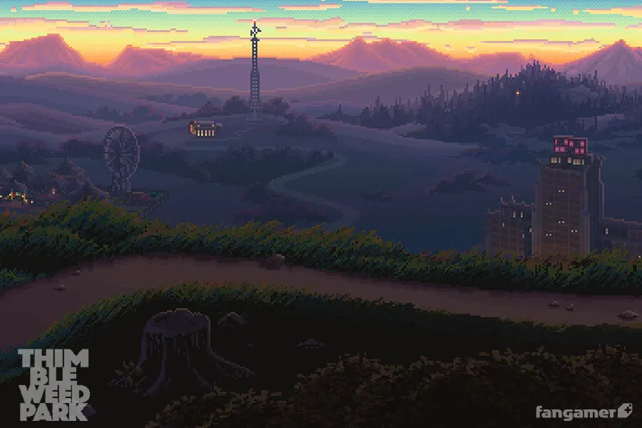 Thimbleweed Park - Vista