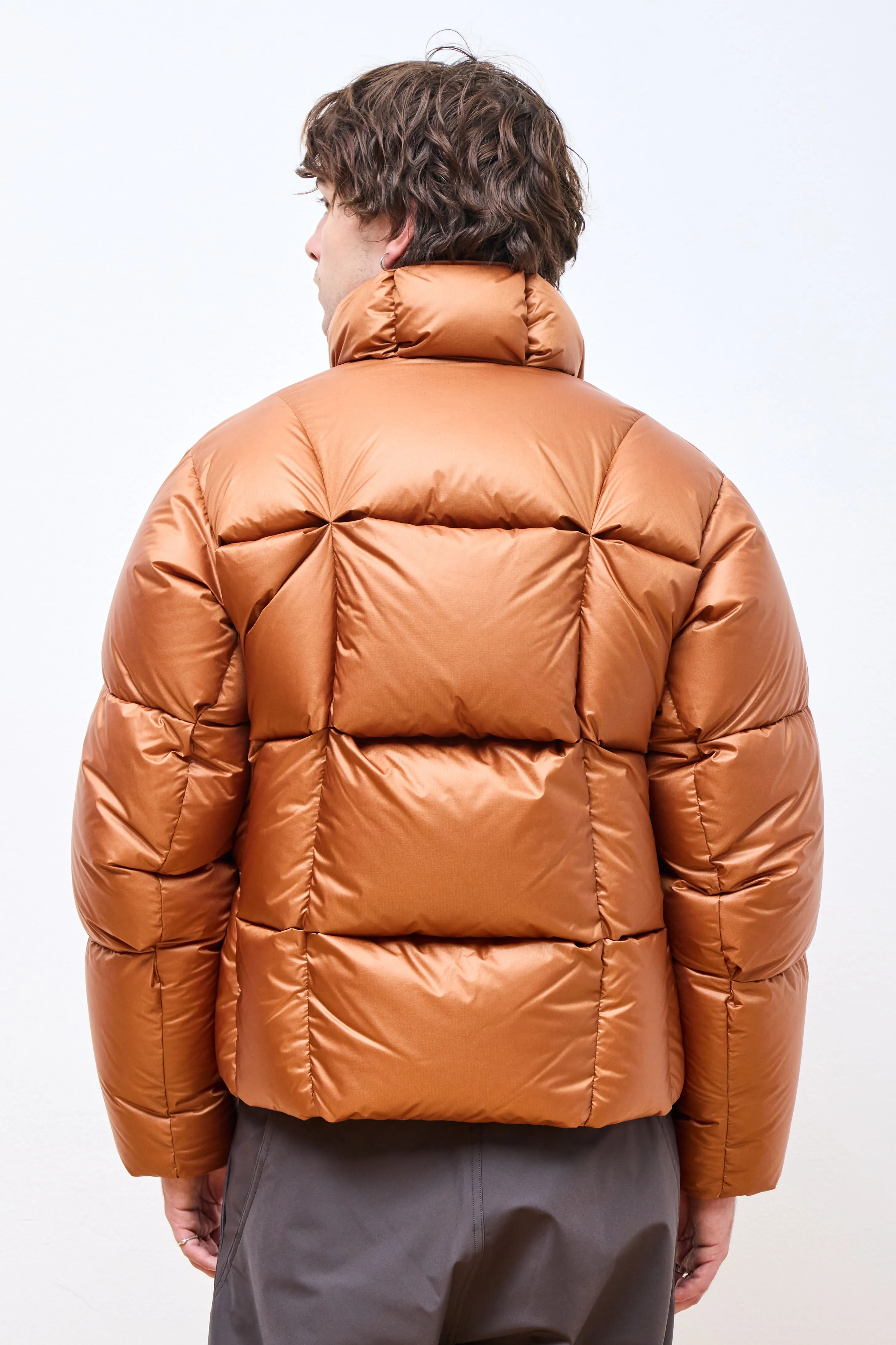 Three-Dimensional Down Jacket Copper