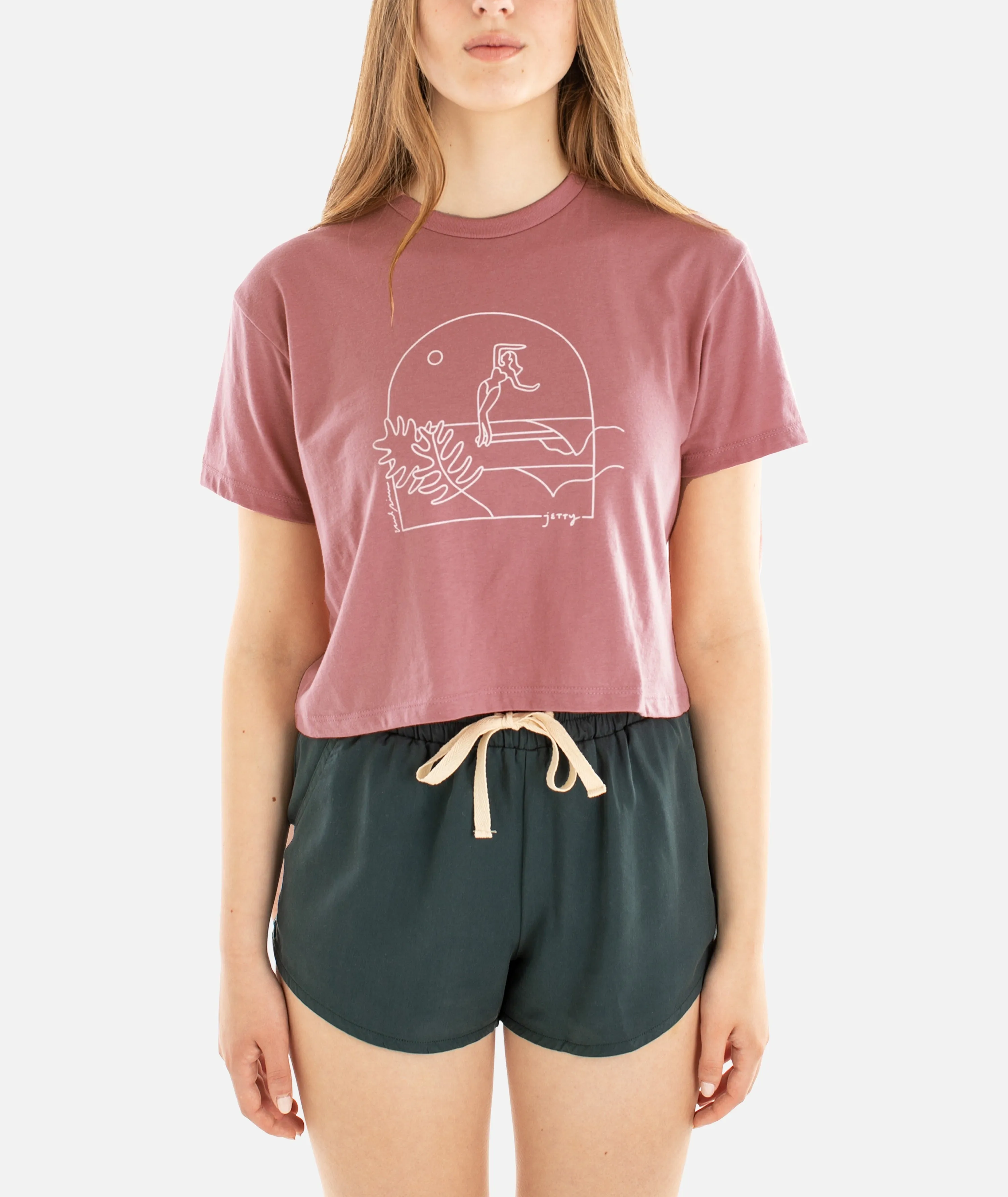 Tidal Romance Tee - Pink