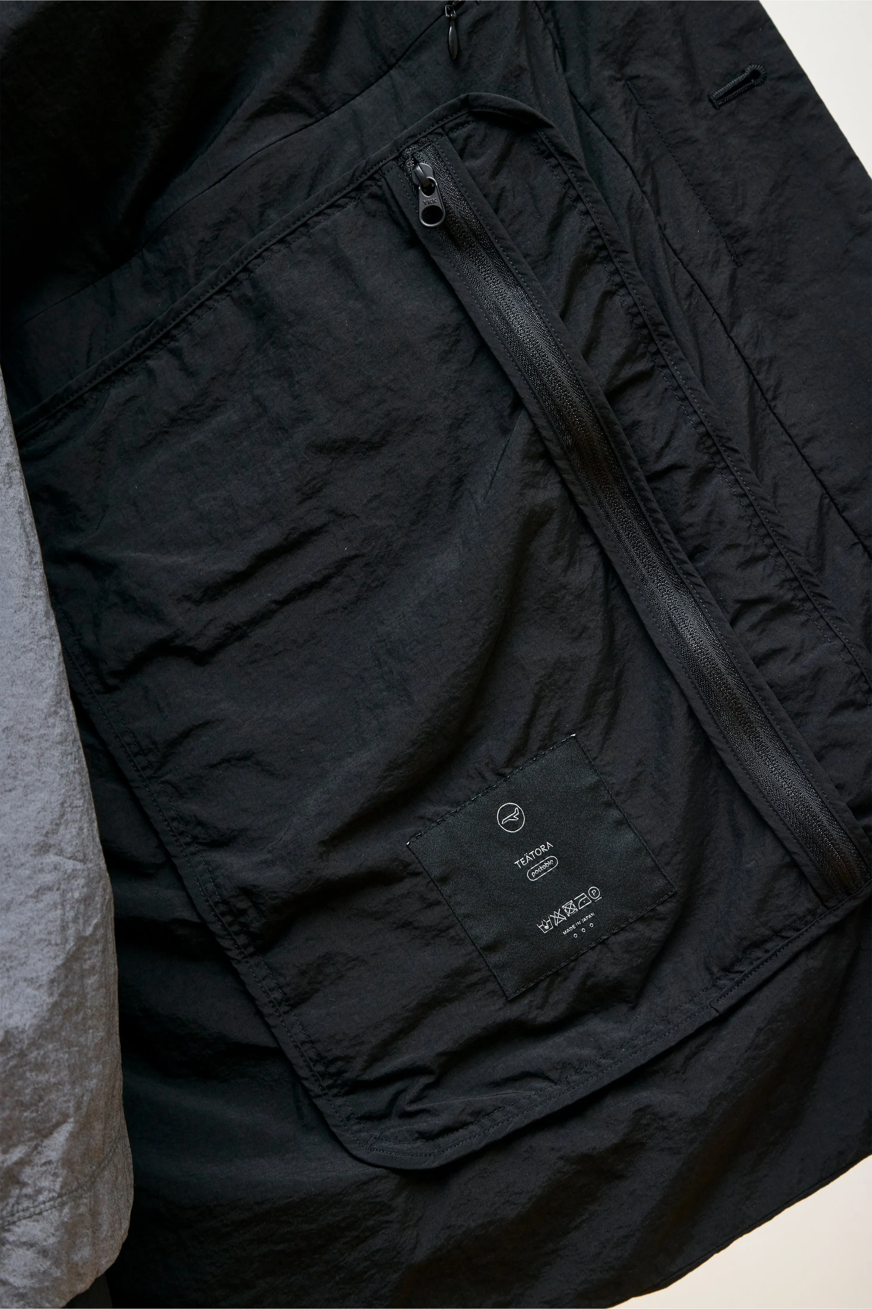Time Adapter Coat Packable Black