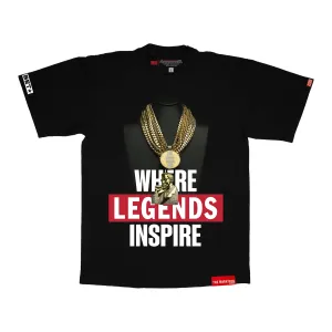 TMC x BET Where Legends Inspire T-Shirt - Black