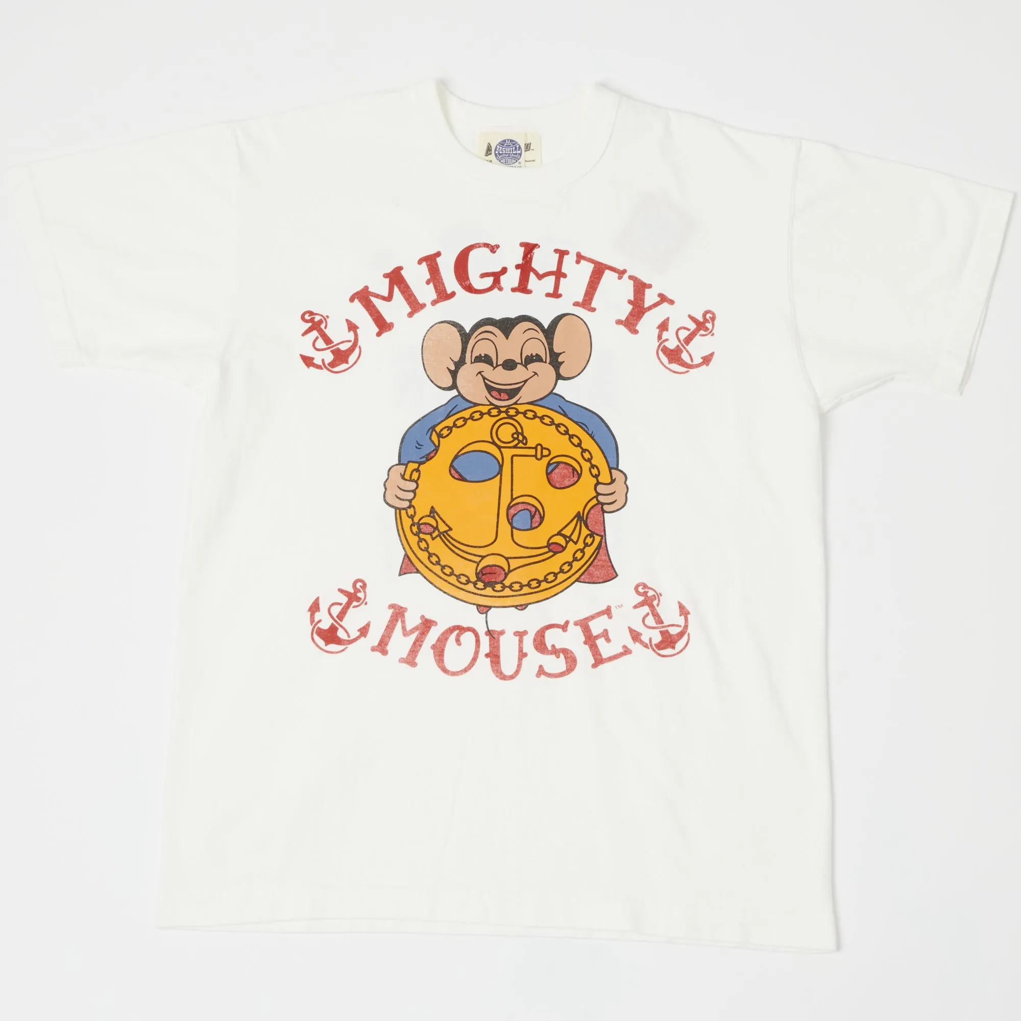 TOYS McCOY TMC2205 'Anchor Ch.' Mighty Mouse Tee - Off White