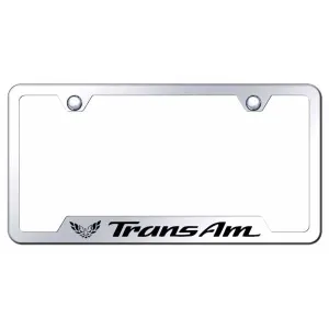 Trans Am Cut-Out Frame - Laser Etched Mirrored