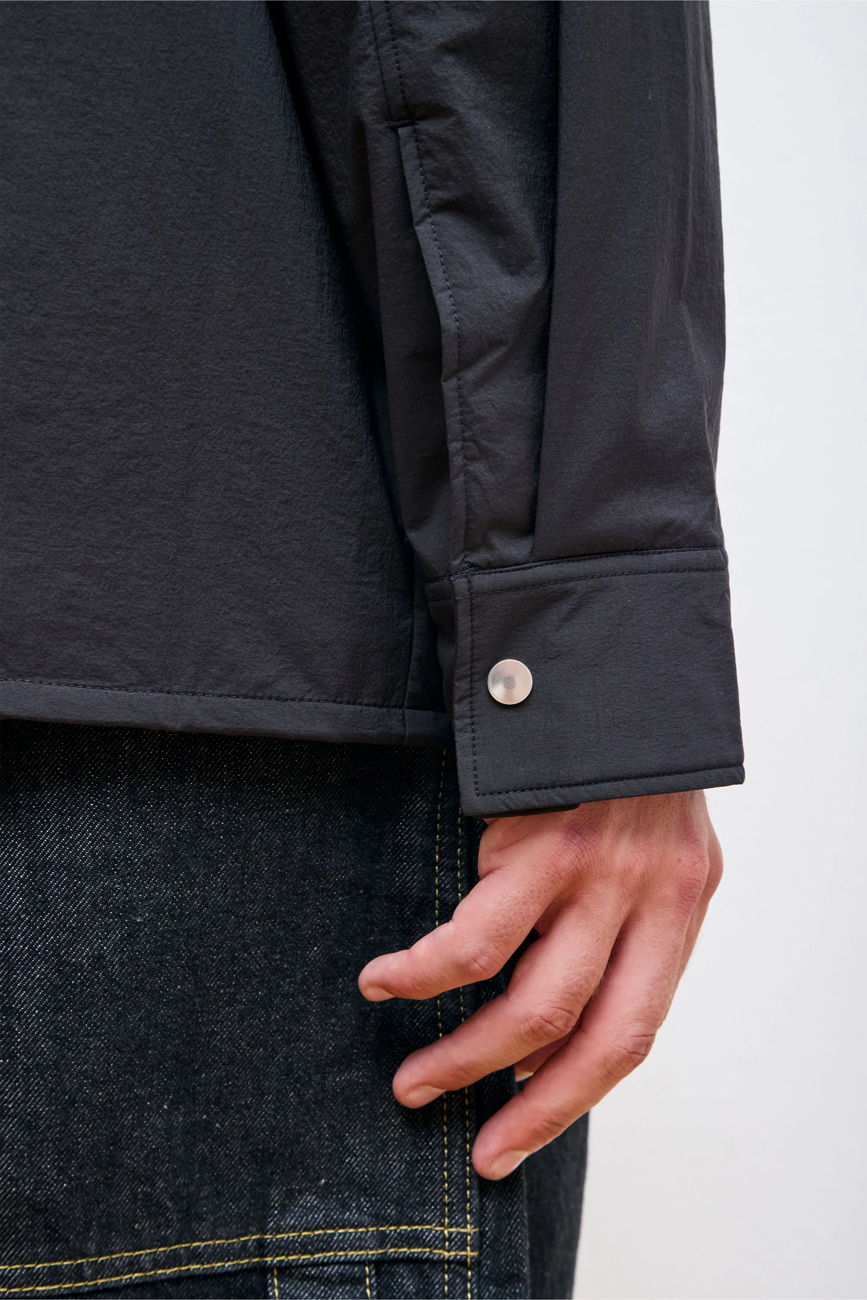 Troon Shirt Jacket Black