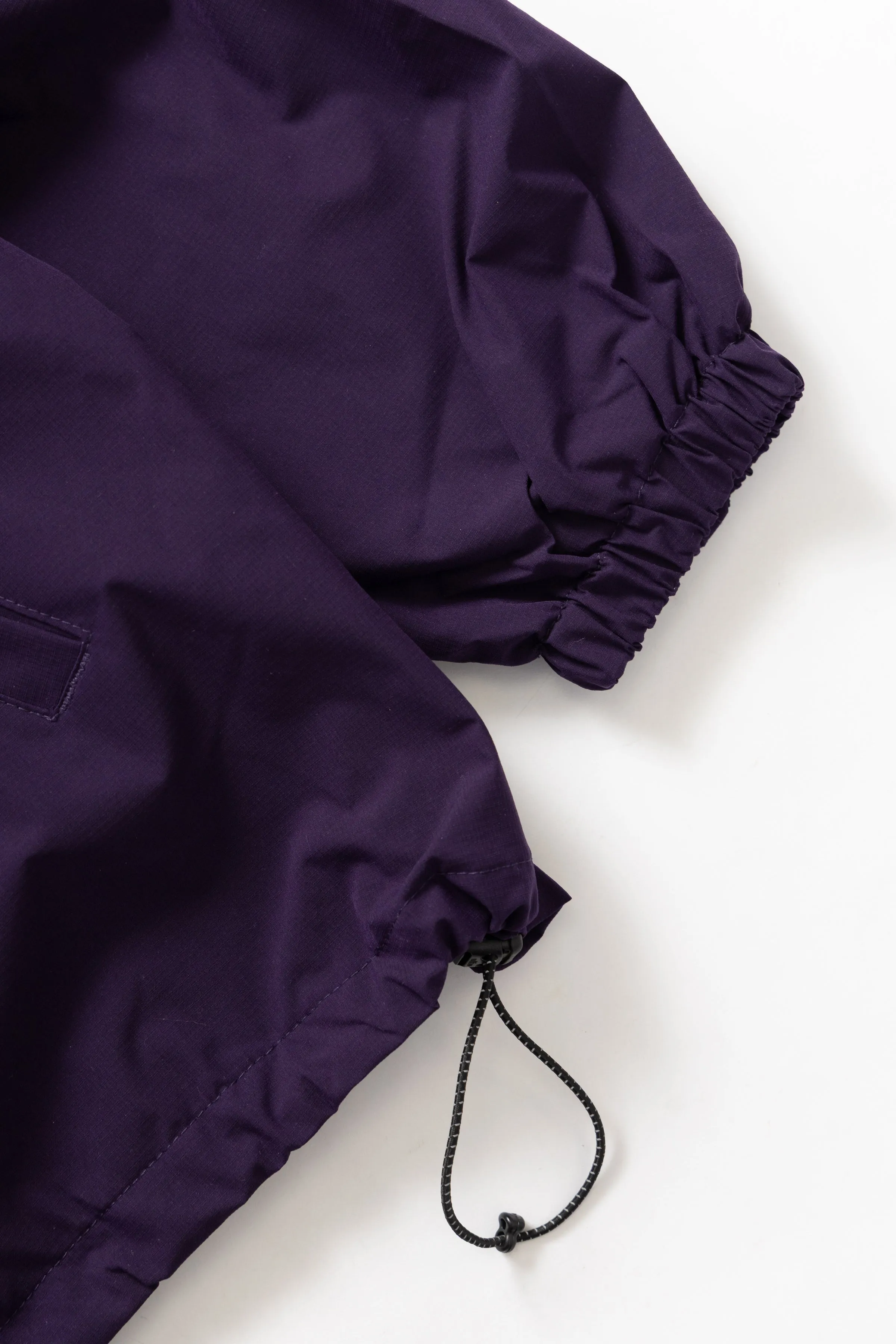 TRS - Hooded Smock Jacket - Purple