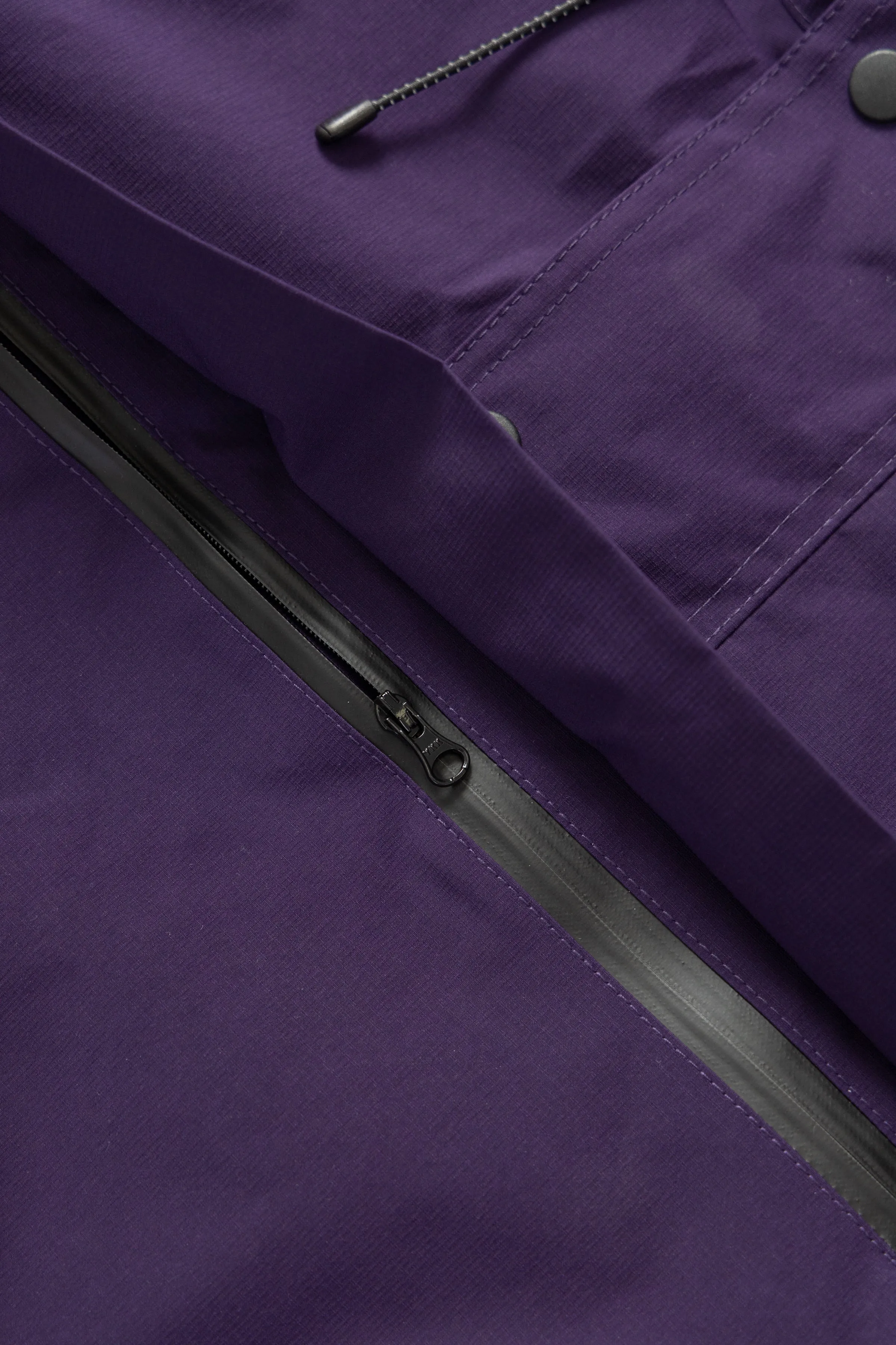 TRS - Hooded Smock Jacket - Purple