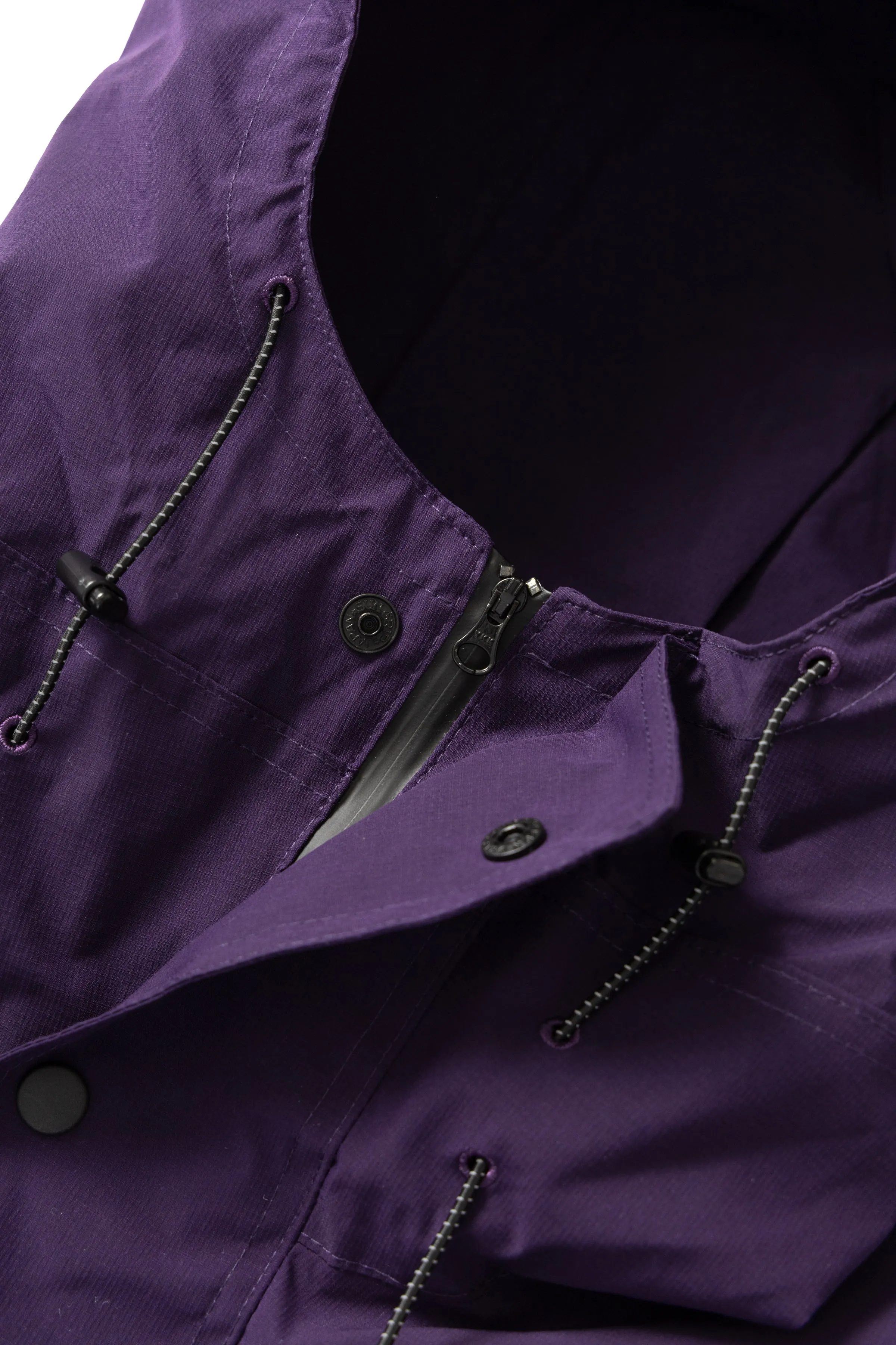 TRS - Hooded Smock Jacket - Purple