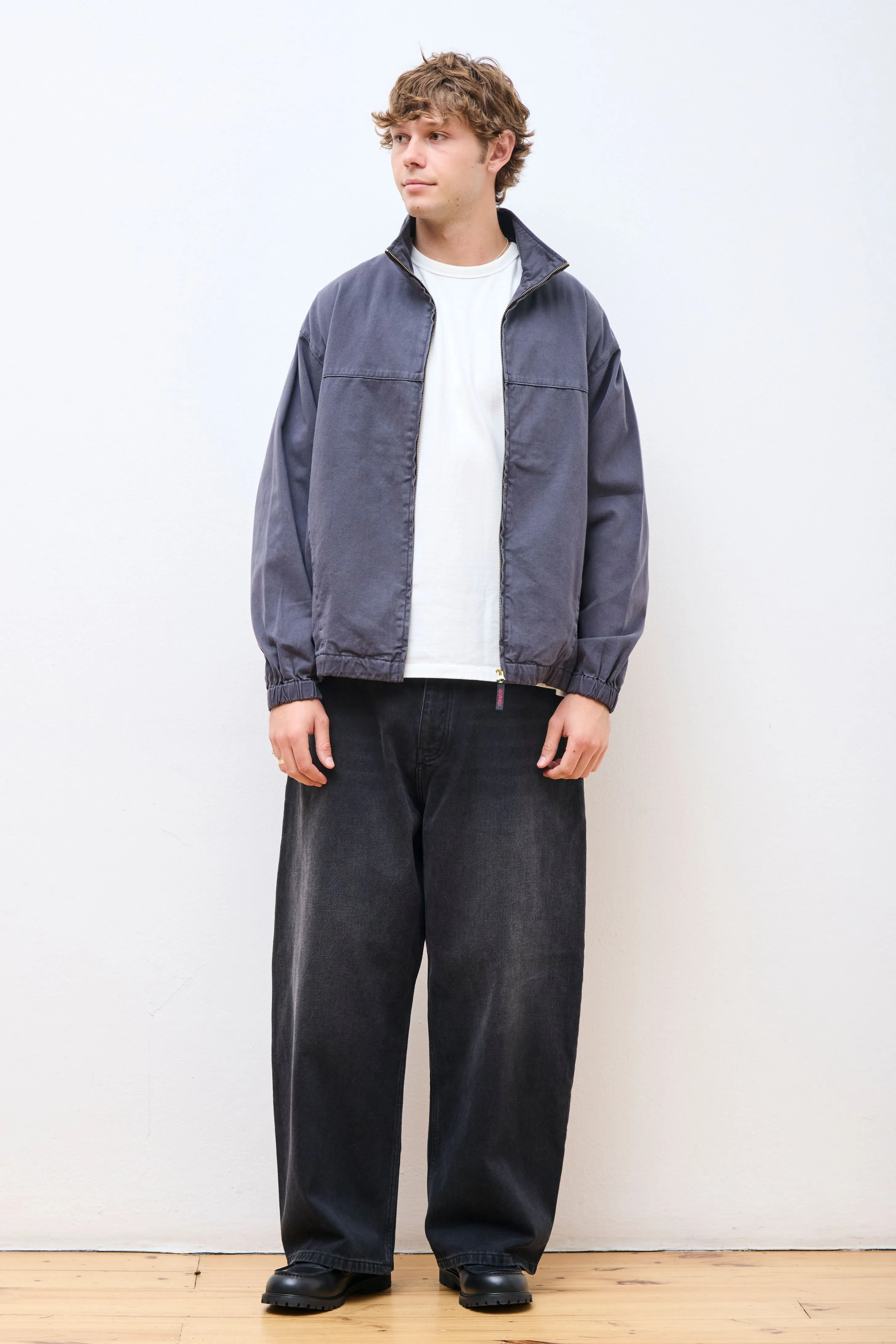 Twill-Around Jacket Fossil Grey Pigment