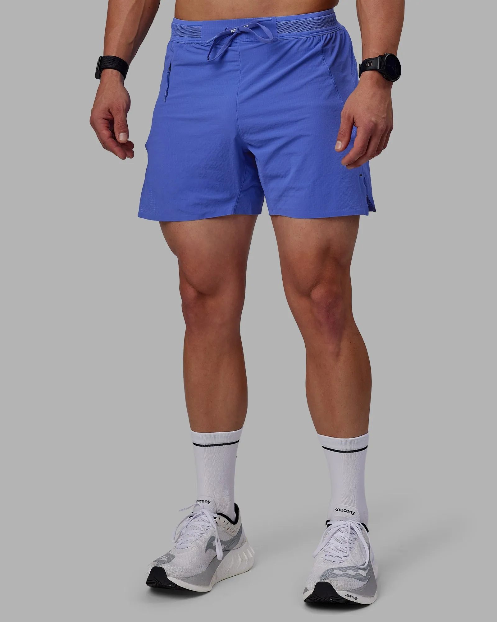 UltraAir 5 Lined Performance Short - Baja Blue-Reflective