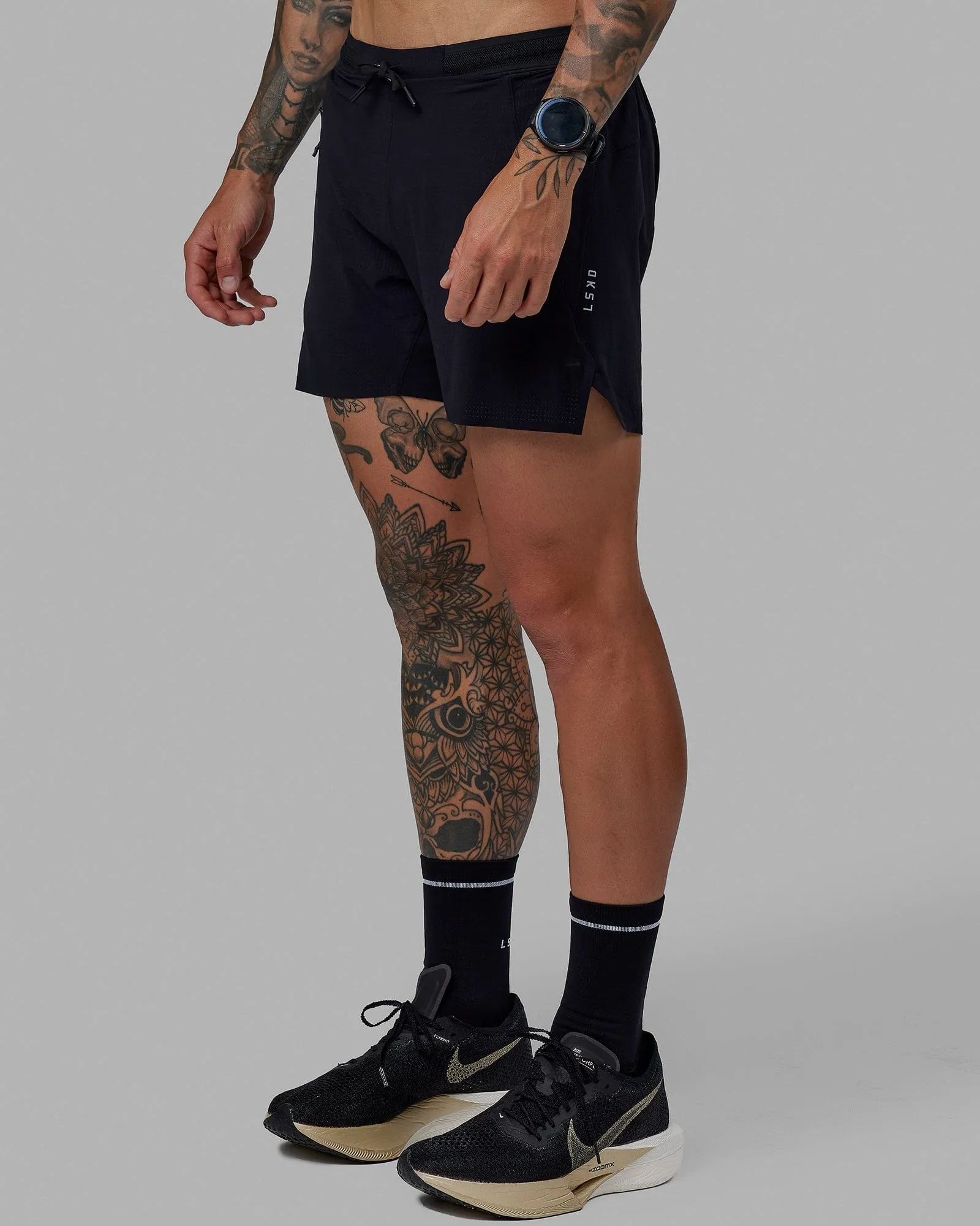 UltraAir 5 Lined Performance Short - Black-Reflective