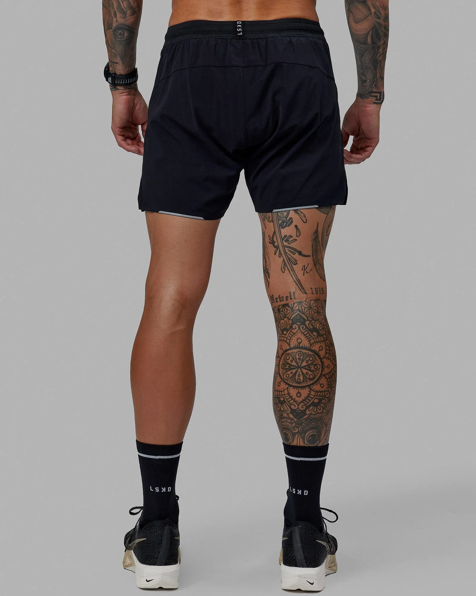 UltraAir 5 Lined Performance Short - Black-Reflective