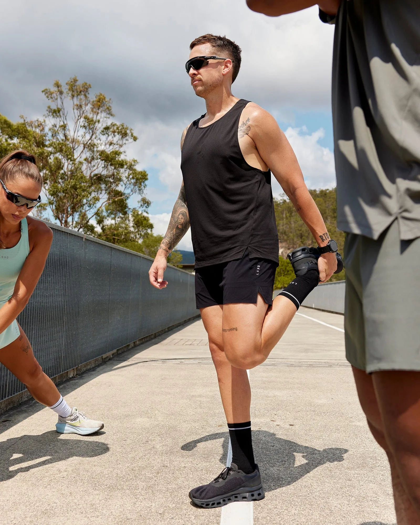 UltraAir 5 Lined Performance Short - Black-Reflective
