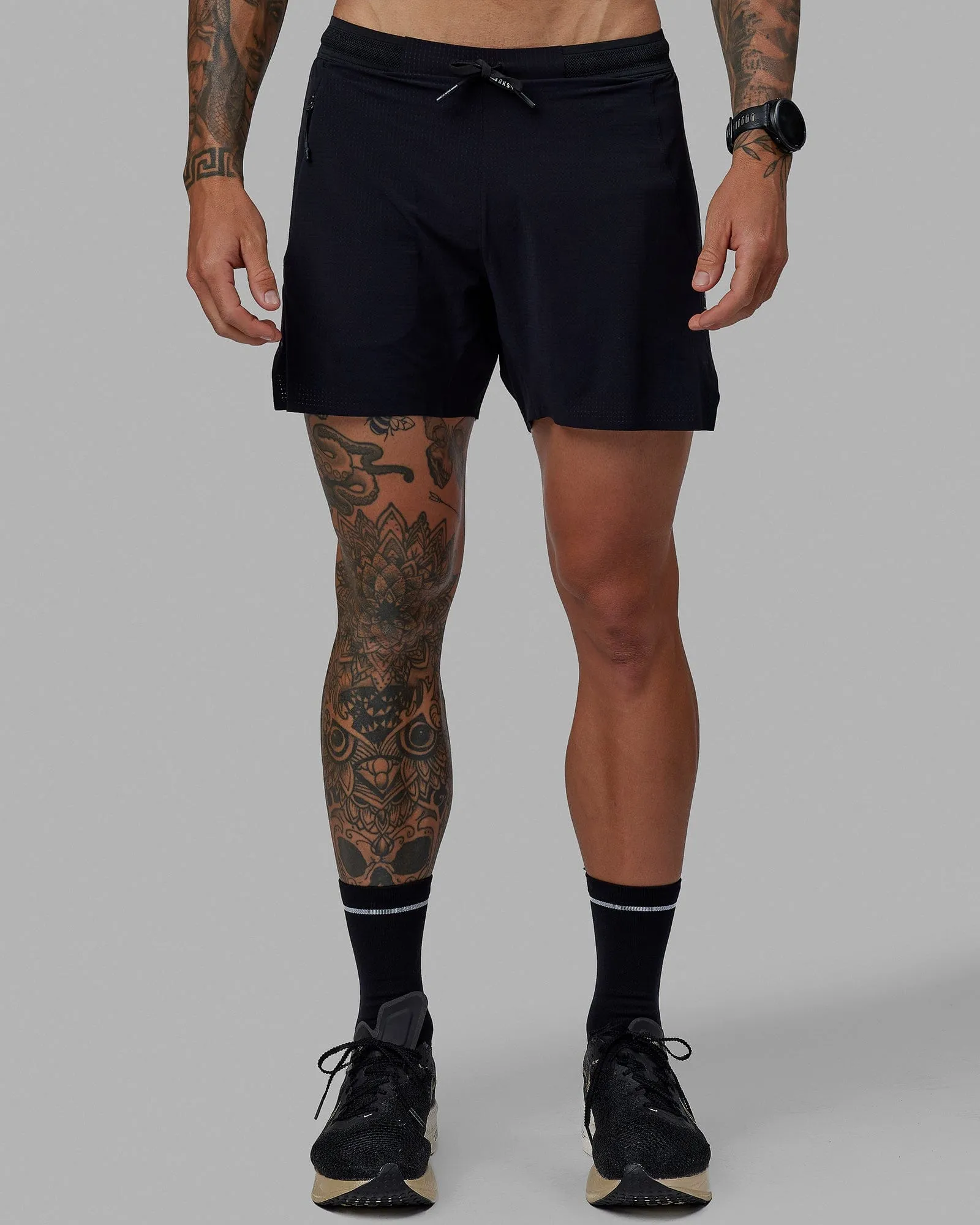 UltraAir 5 Lined Performance Short - Black-Reflective