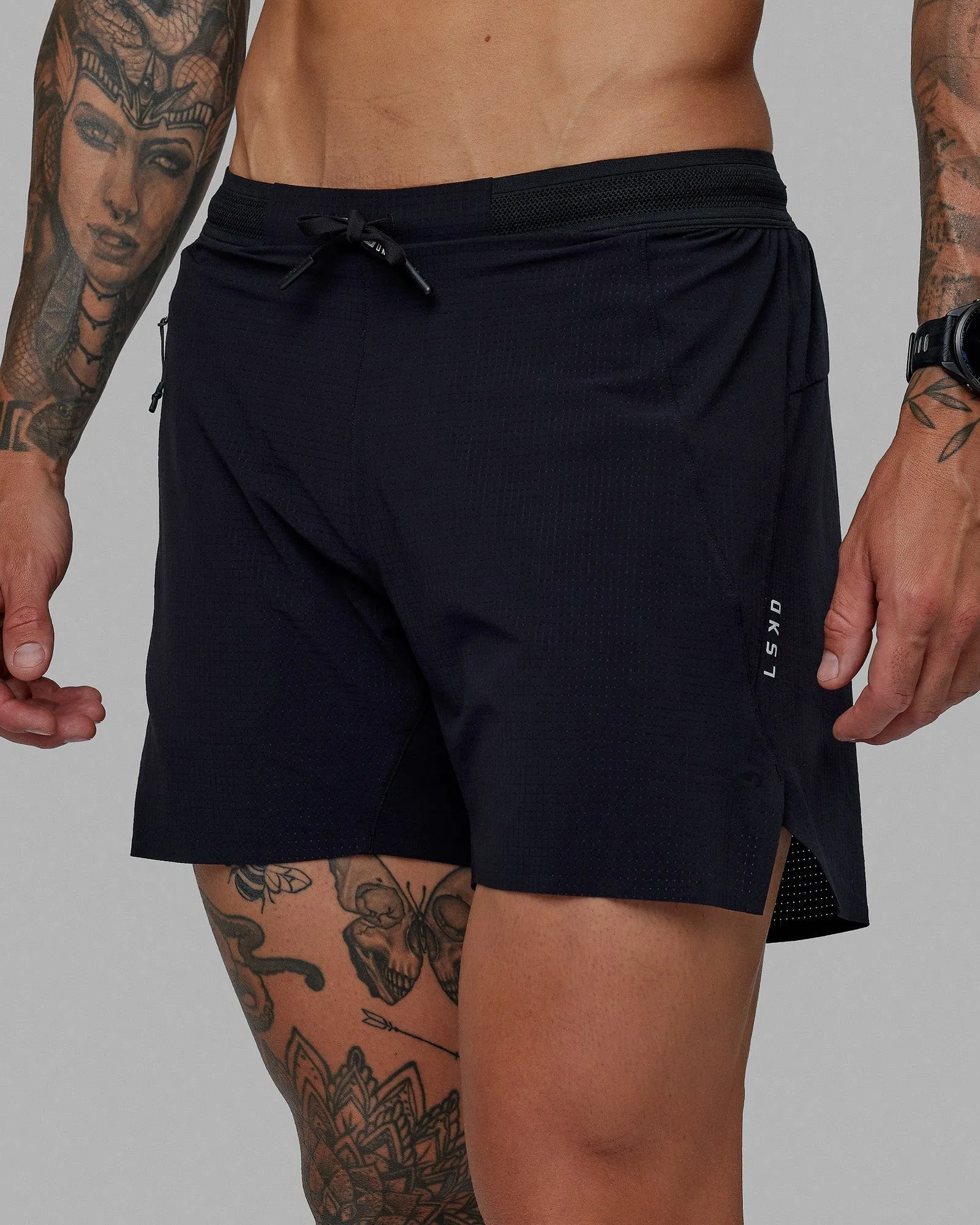 UltraAir 5 Lined Performance Short - Black-Reflective