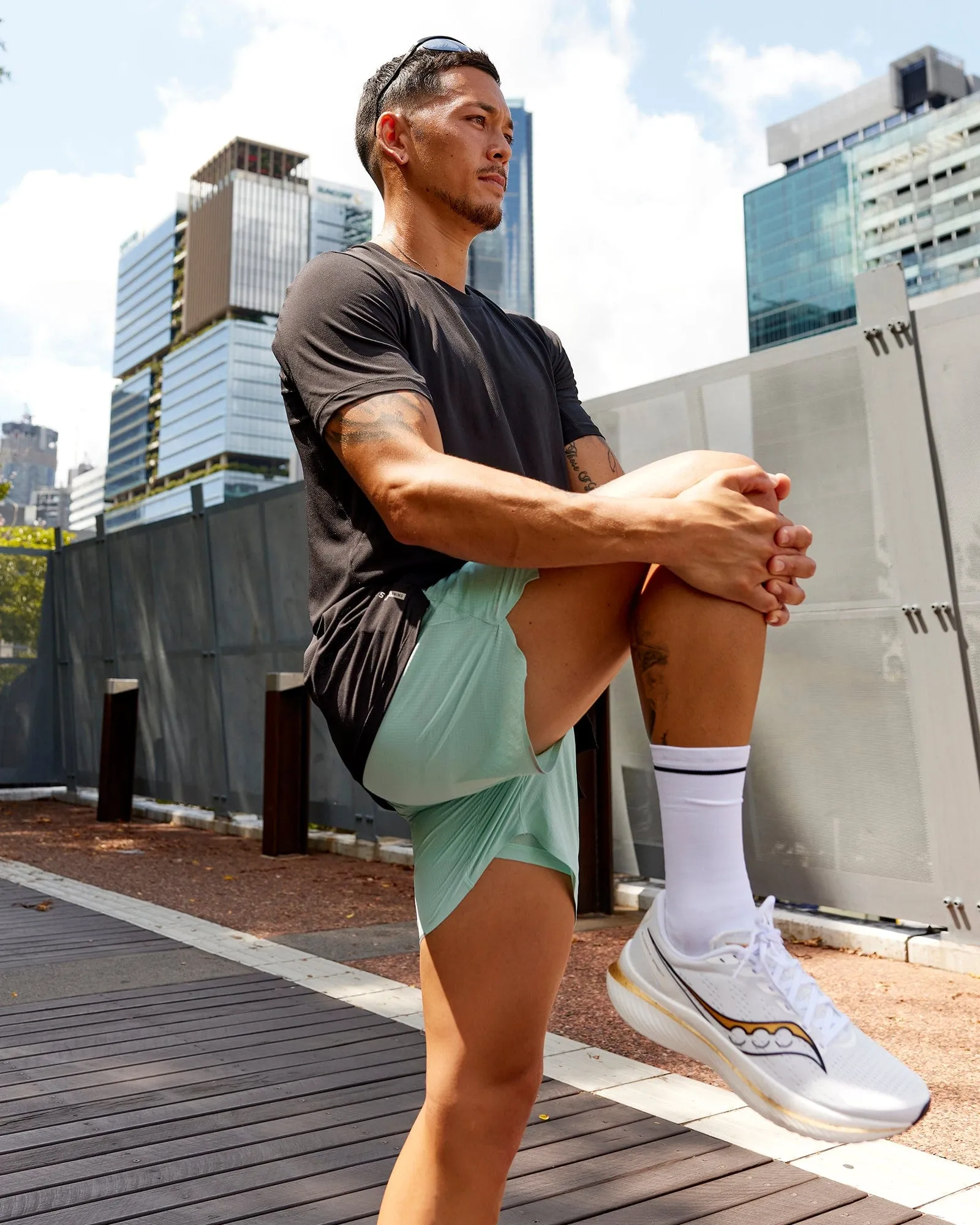 UltraAir 5 Lined Performance Short - Pastel Turquoise-Reflective
