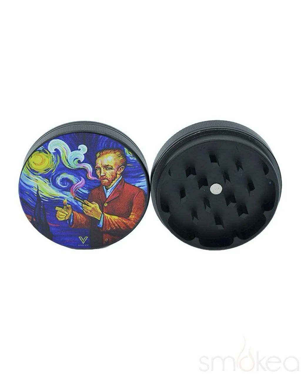 V Syndicate "Smoky Night" 2 Piece SharpShred Grinder