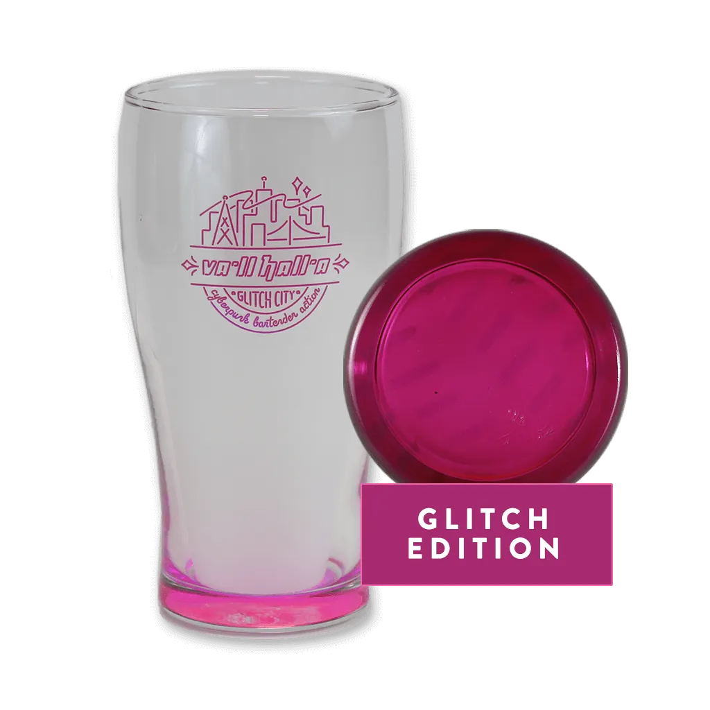 VA-11 HALL-A Pub Glass & Coaster Set