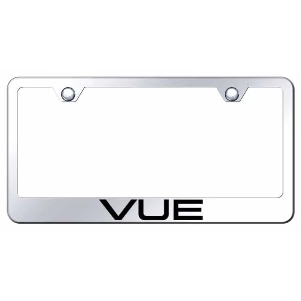 Vibe Stainless Steel Frame - Laser Etched Mirrored