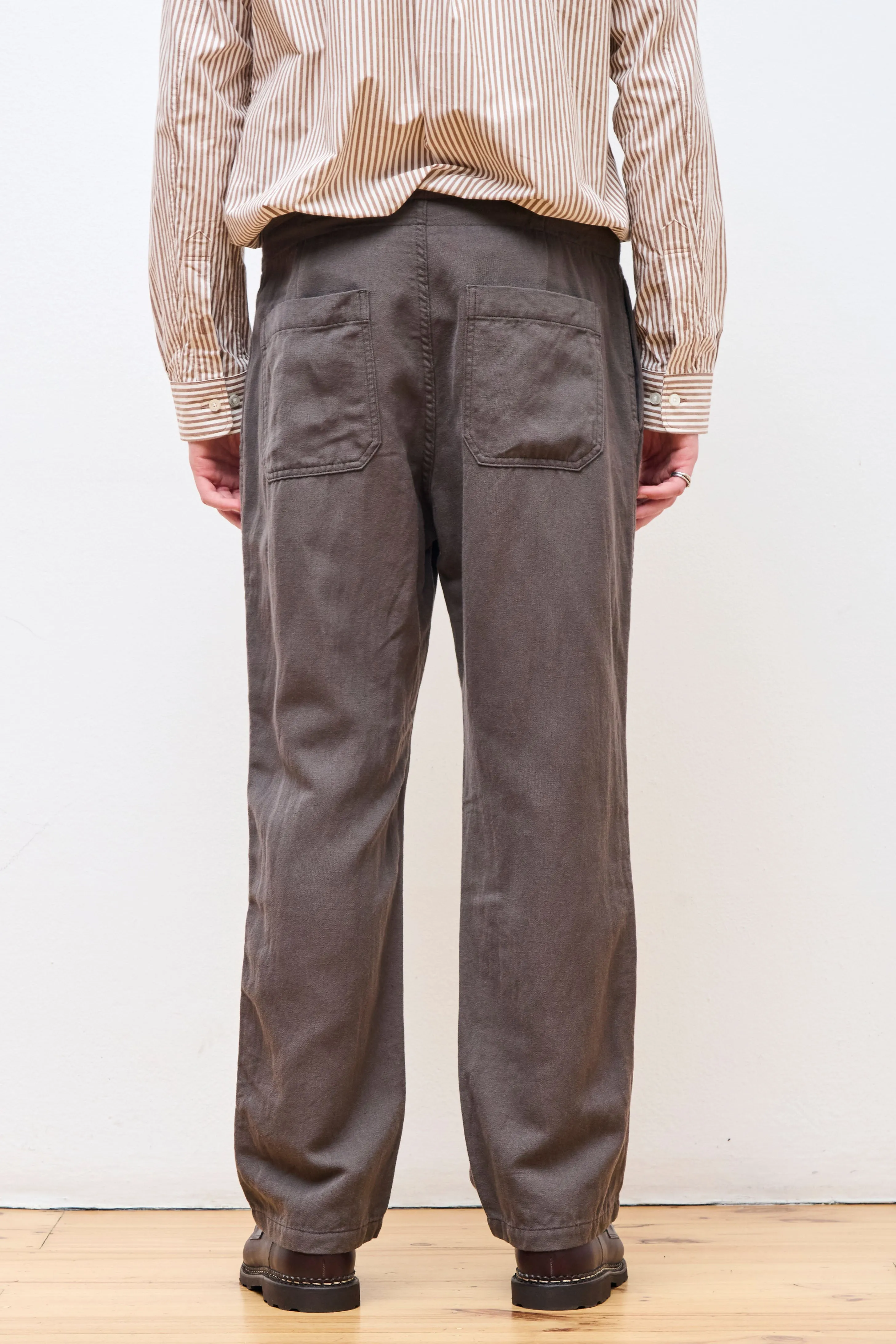 Voyager Easy Pants W/L Twill Brown