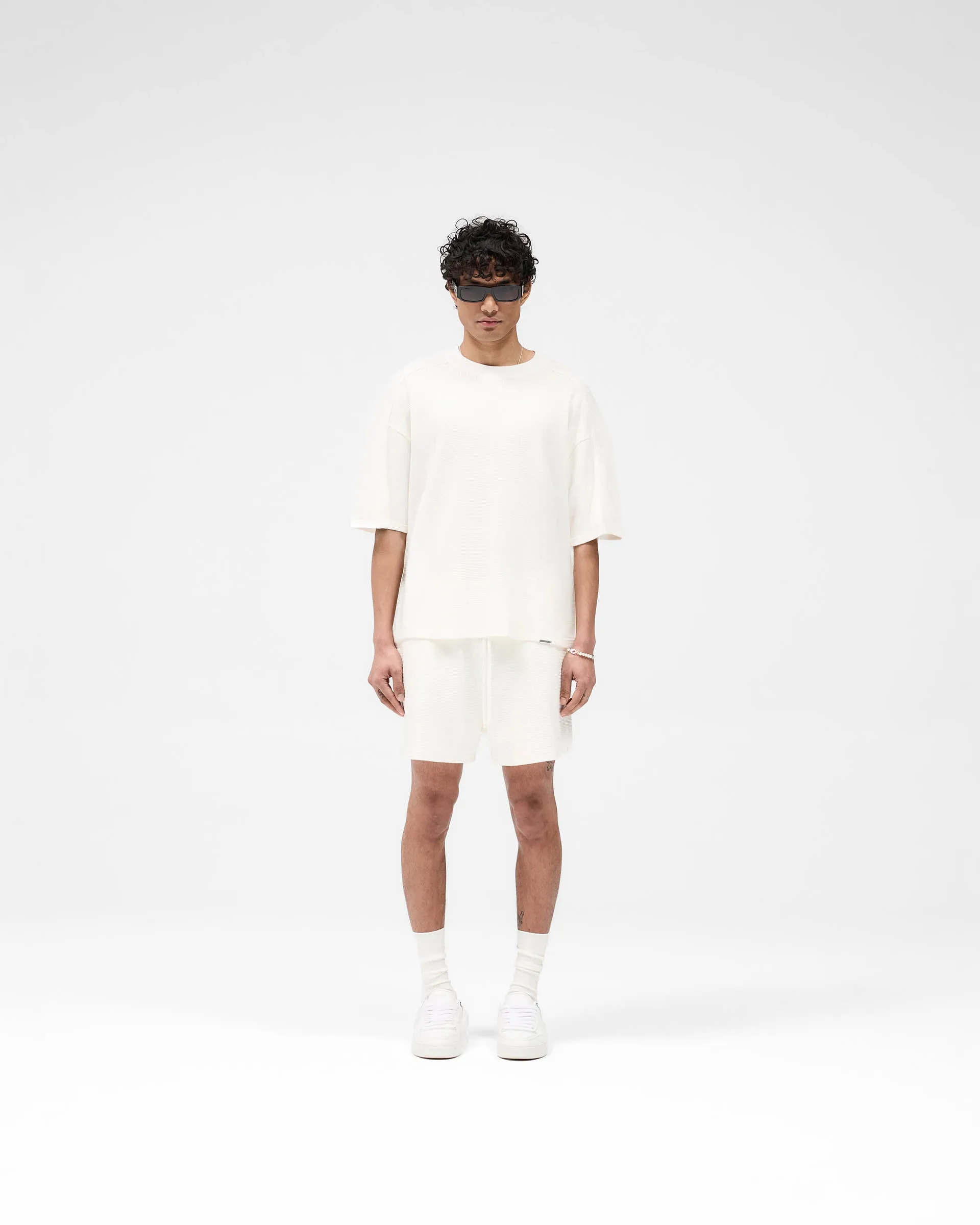 Waffle T-Shirt - Flat White
