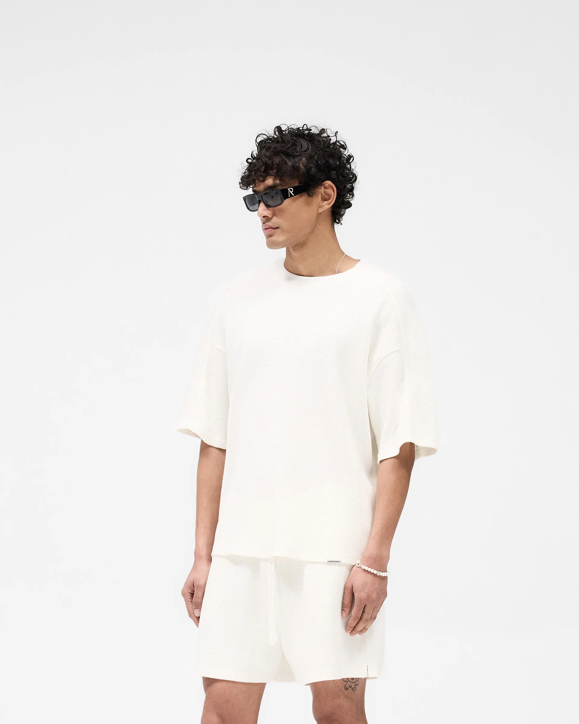 Waffle T-Shirt - Flat White