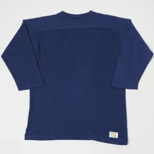 Warehouse & Co 4063 3/4 Sleeve Football Shirt - Navy