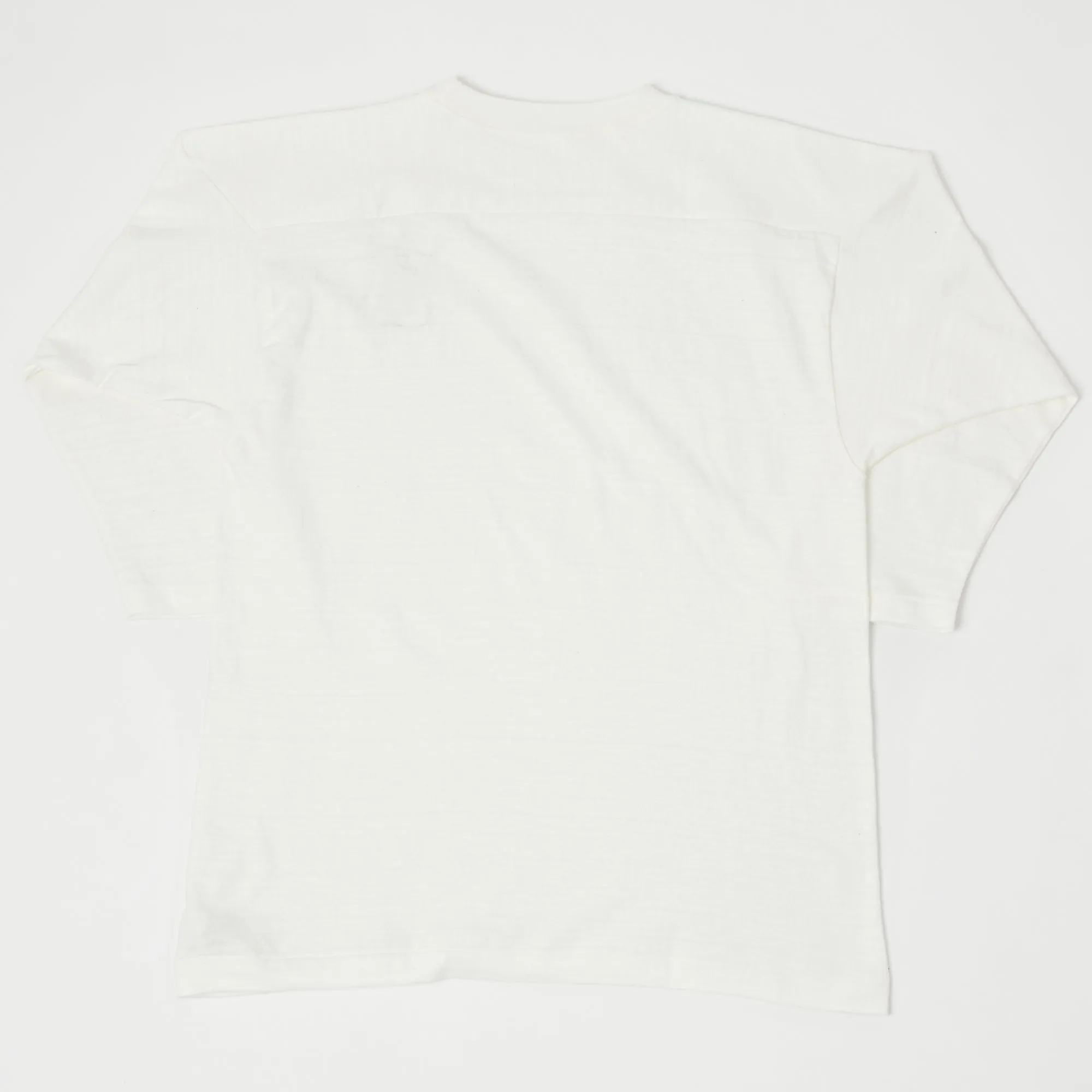 Warehouse & Co 4063 3/4 Sleeve Football Shirt - Off White