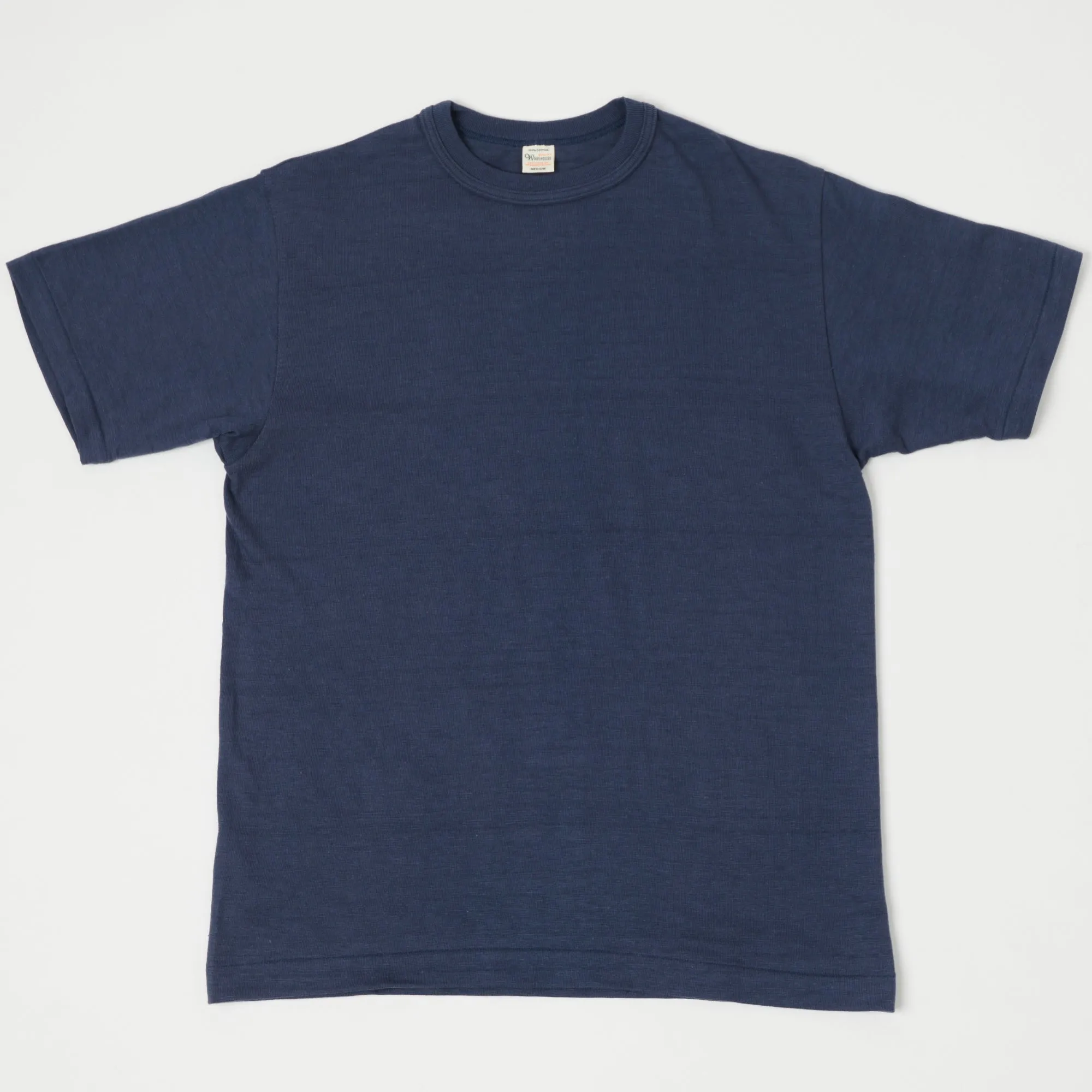 Warehouse & Co 4601 Plain Tee - Navy