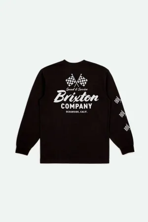 Wayburn L/S Standard T-Shirt - Black