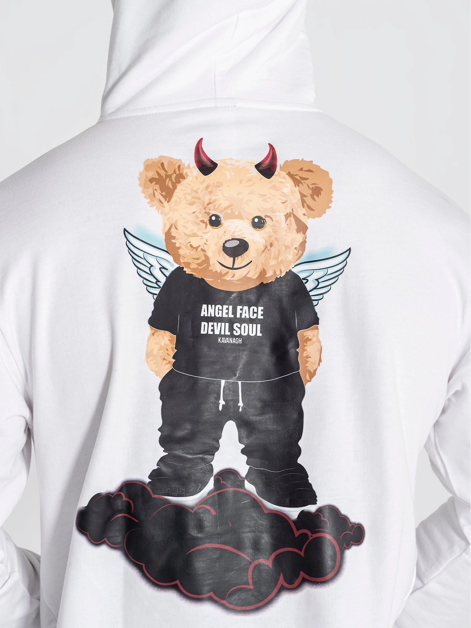 White Doppelganger Hoodie