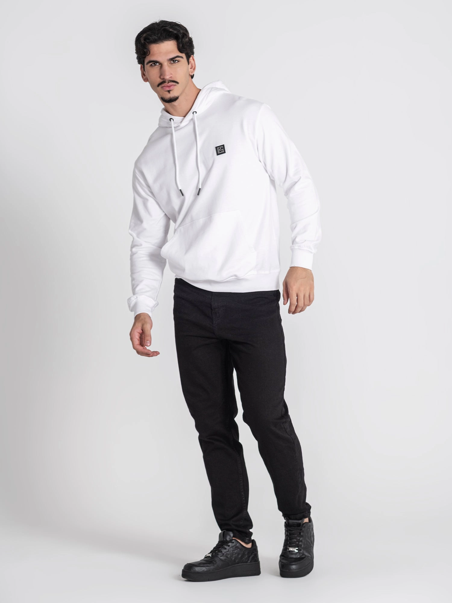 White Doppelganger Hoodie