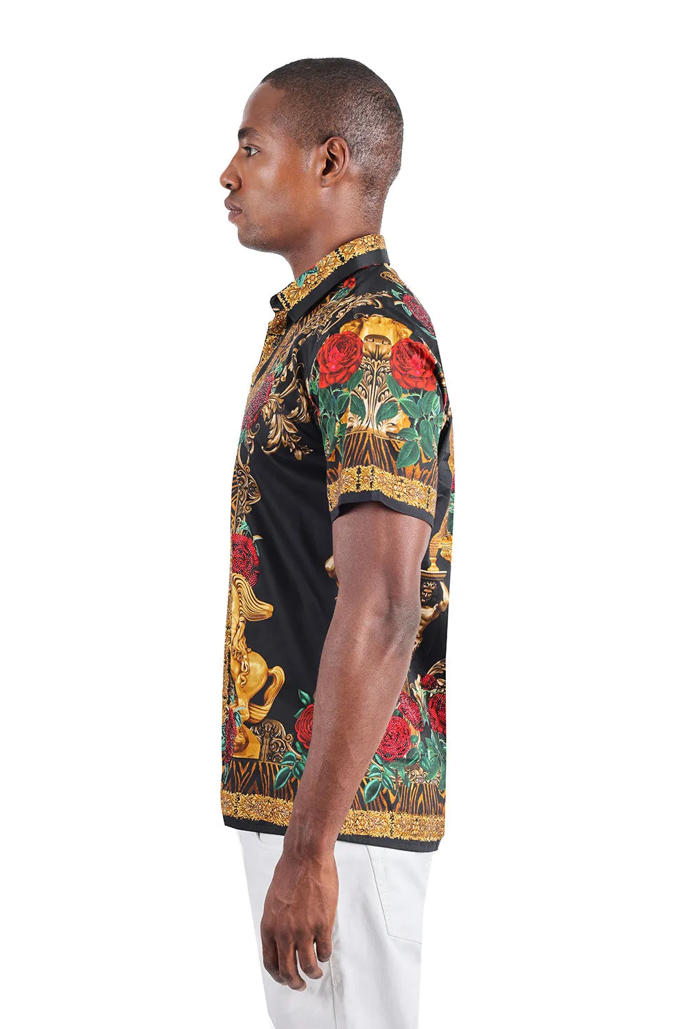 Wildflower Wrangler Rhinestone Short Sleeve Shirt