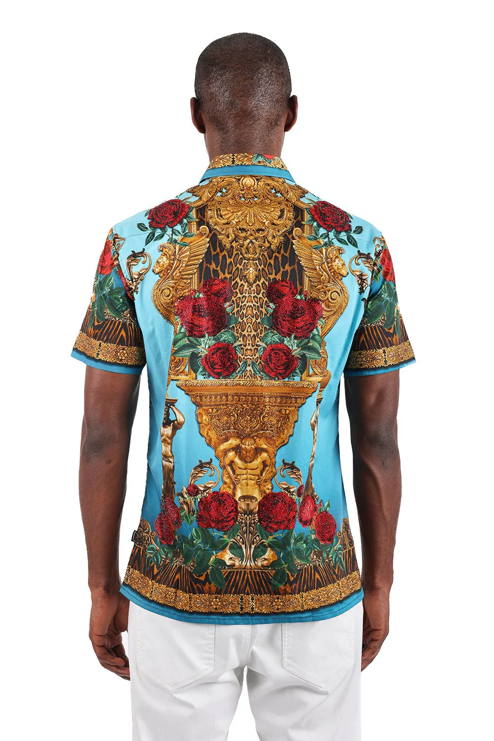 Wildflower Wrangler Rhinestone Short Sleeve Shirt