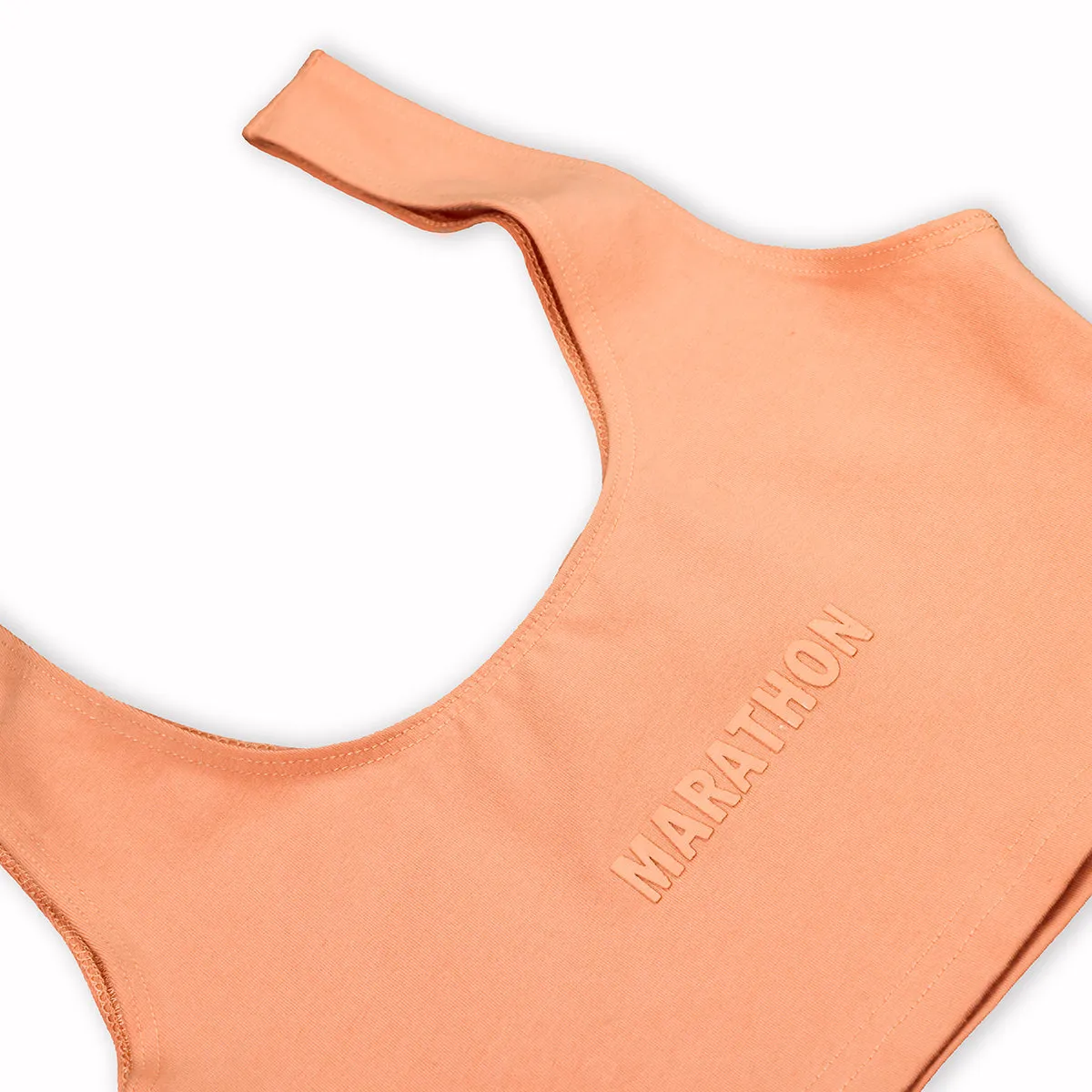 Women's Marathon Cropped Tank - Coral
