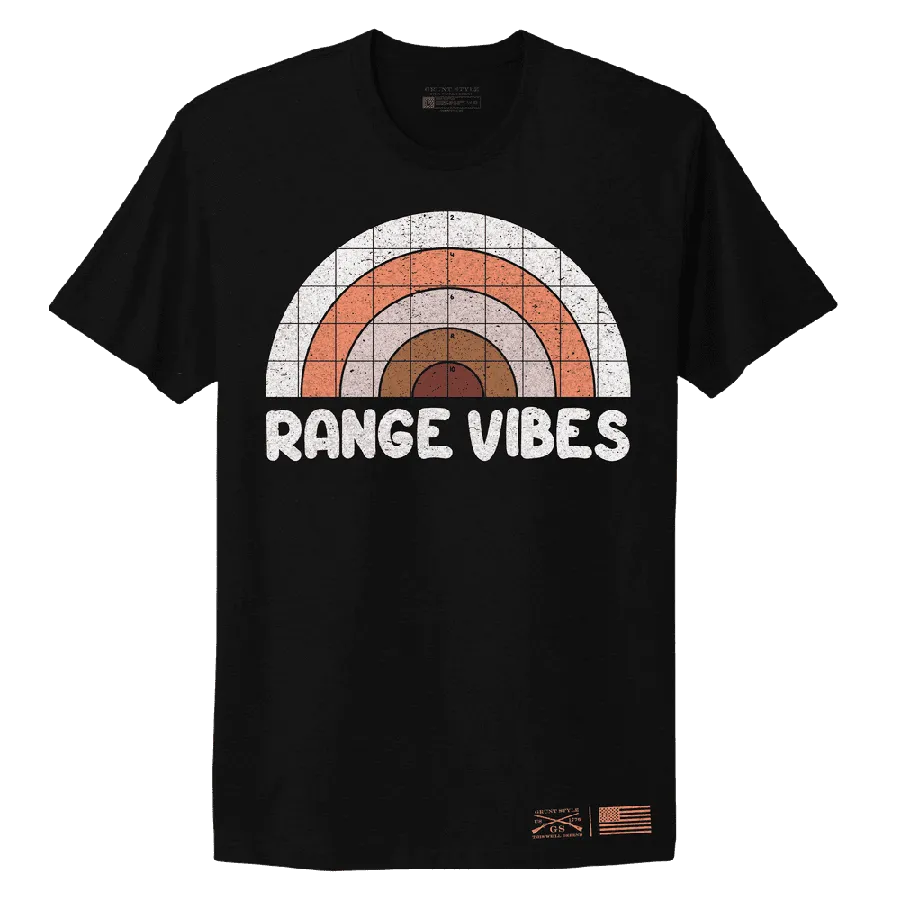 Women's Range Vibes Boyfriend Fit T-Shirt - Black