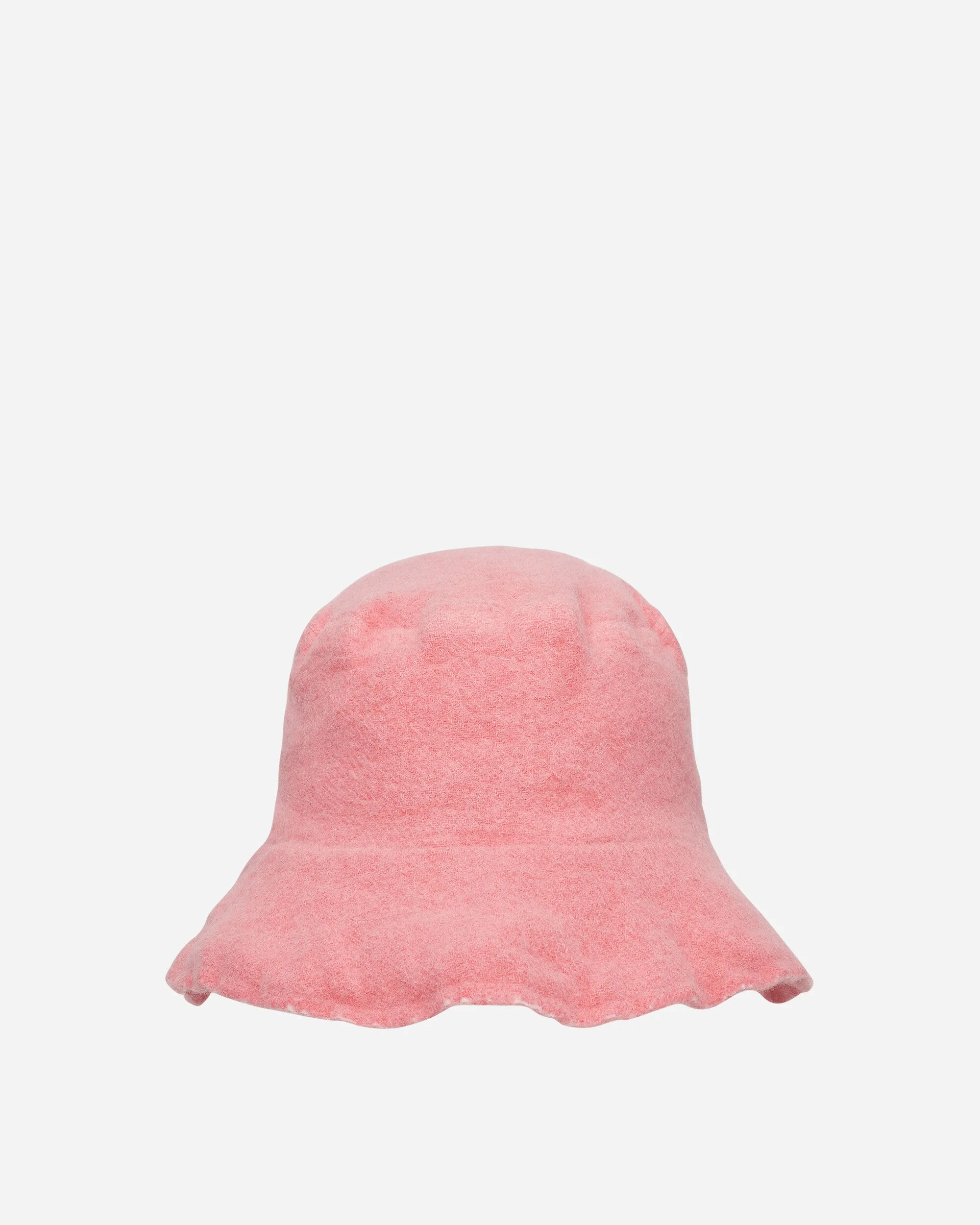 Wool Bucket Hat Pink