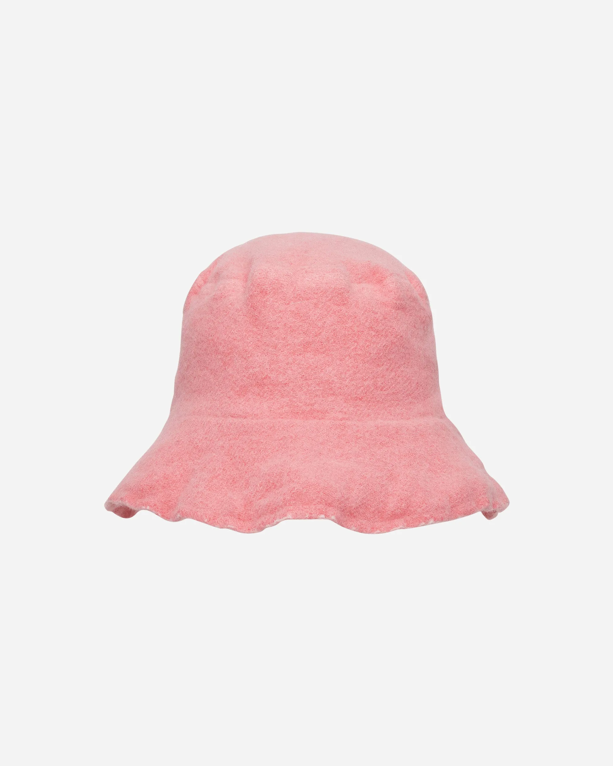 Wool Bucket Hat Pink