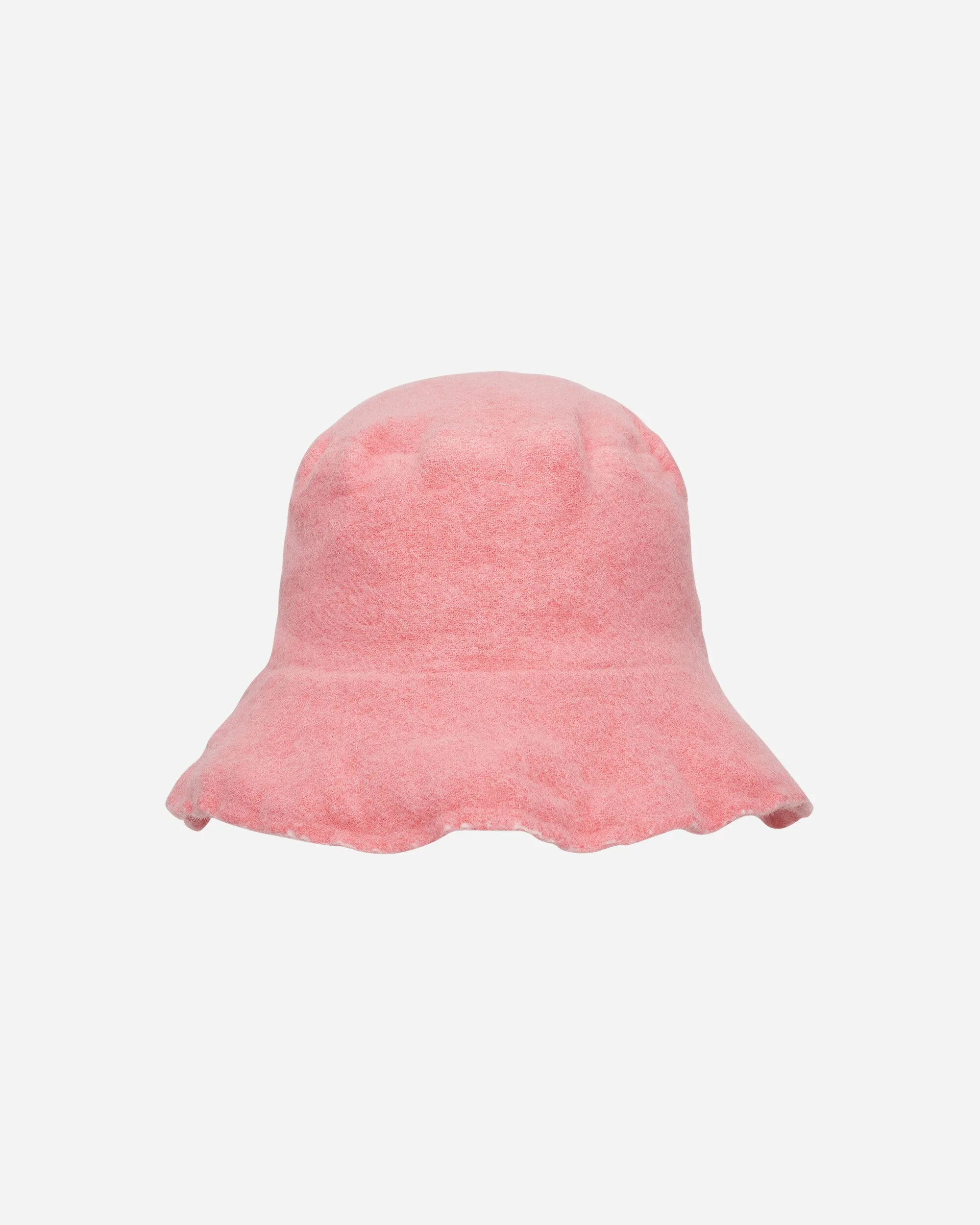 Wool Bucket Hat Pink