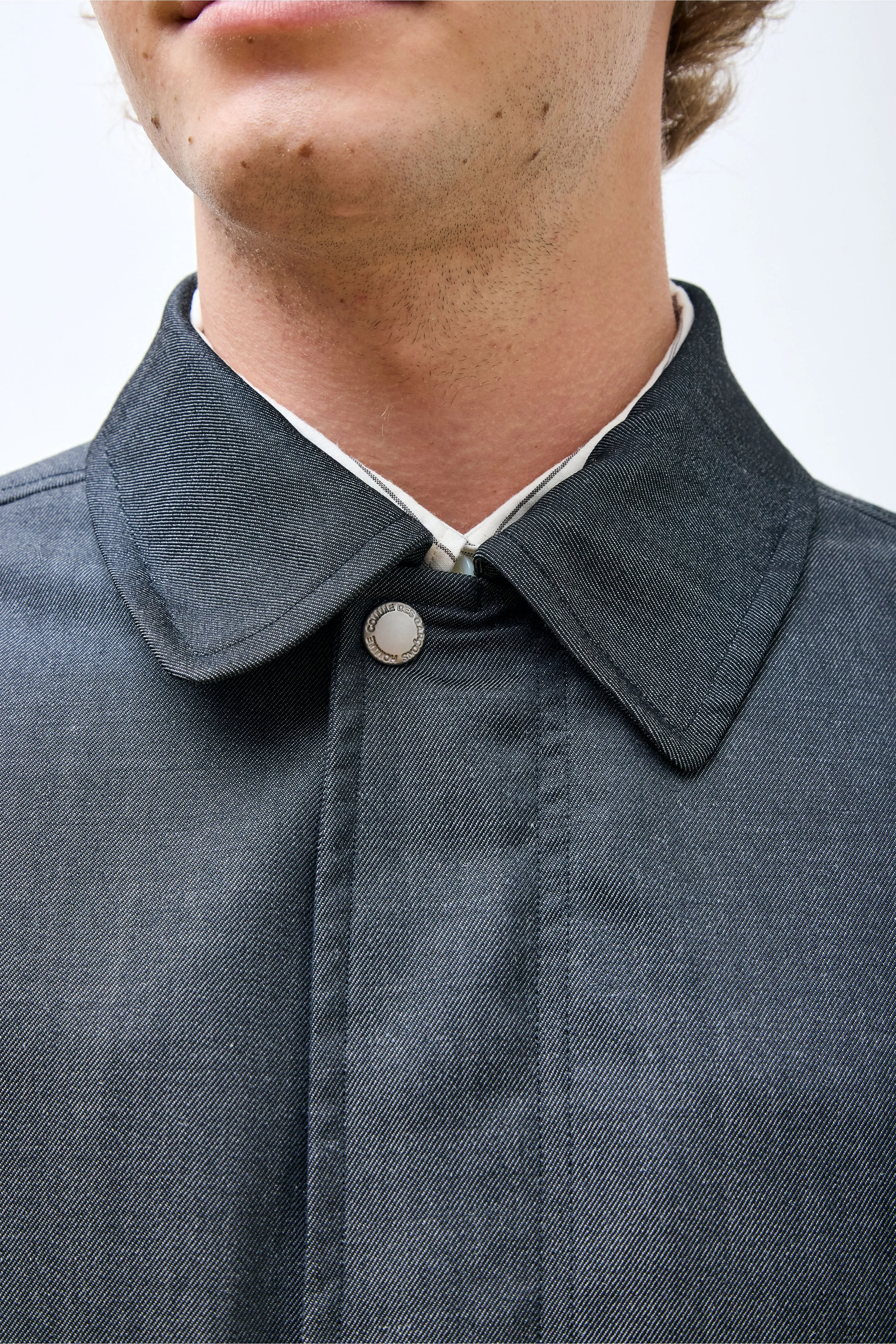 Wool Harrington Jacket Black