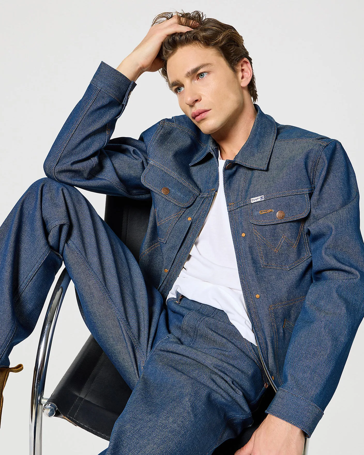 Wrangler Blue Bell Embroidered Jacket - Cooper