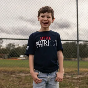 Youth Little Patriot T-Shirt - Midnight Navy