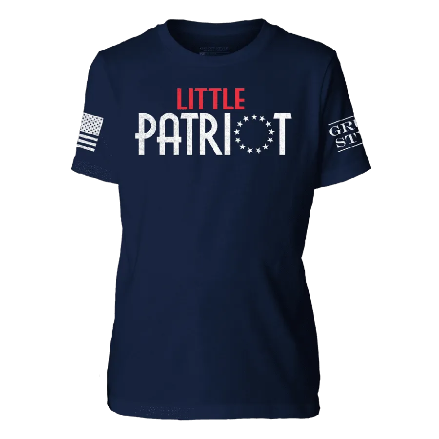Youth Little Patriot T-Shirt - Midnight Navy