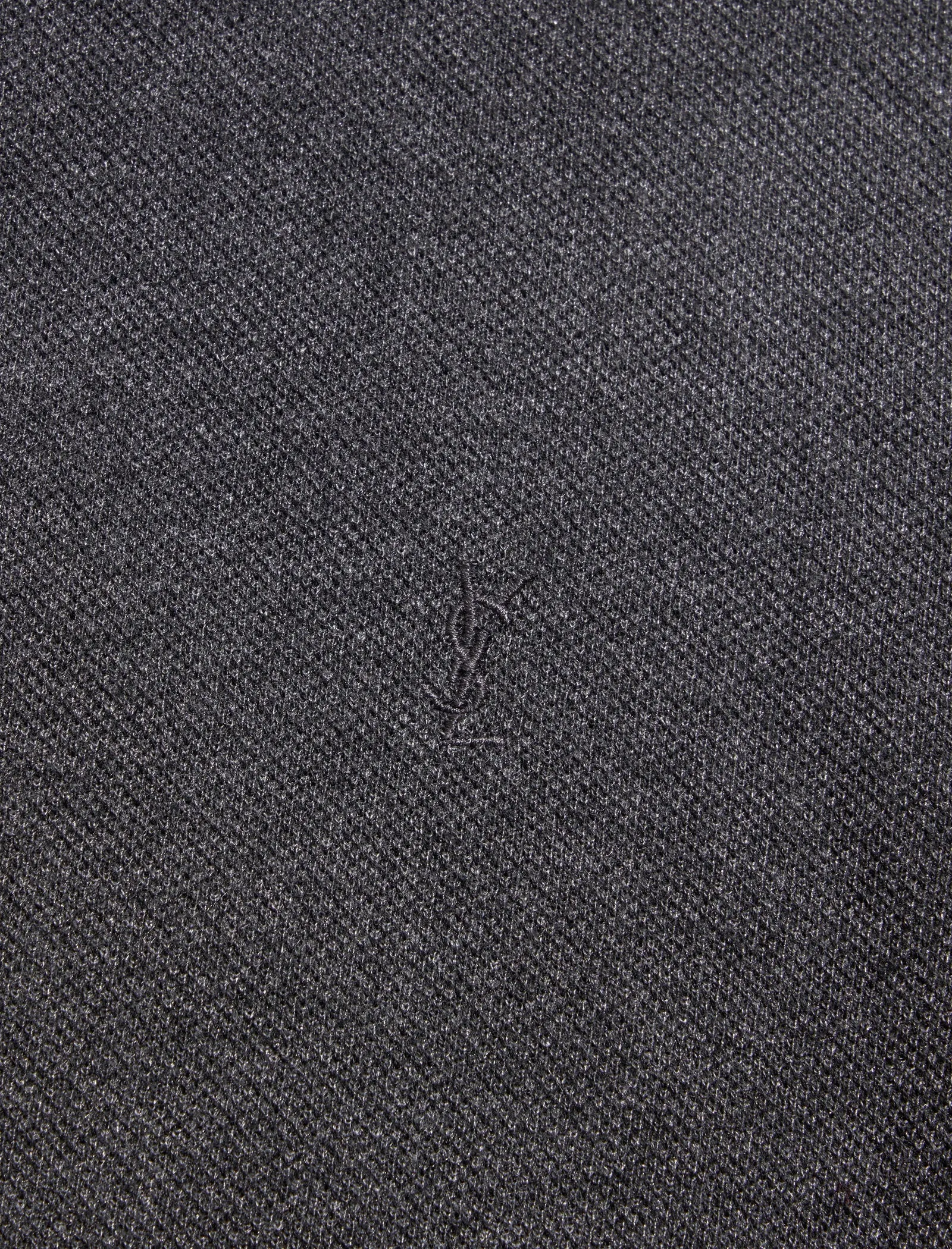 YSL ROUND COLLAR POLO