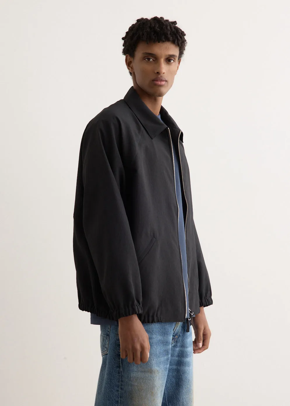 Zip Up Blouson