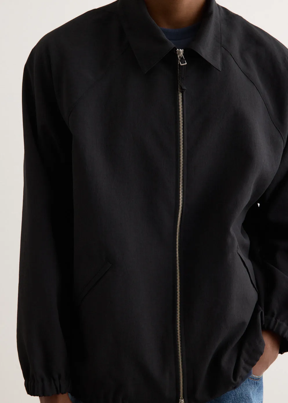Zip Up Blouson